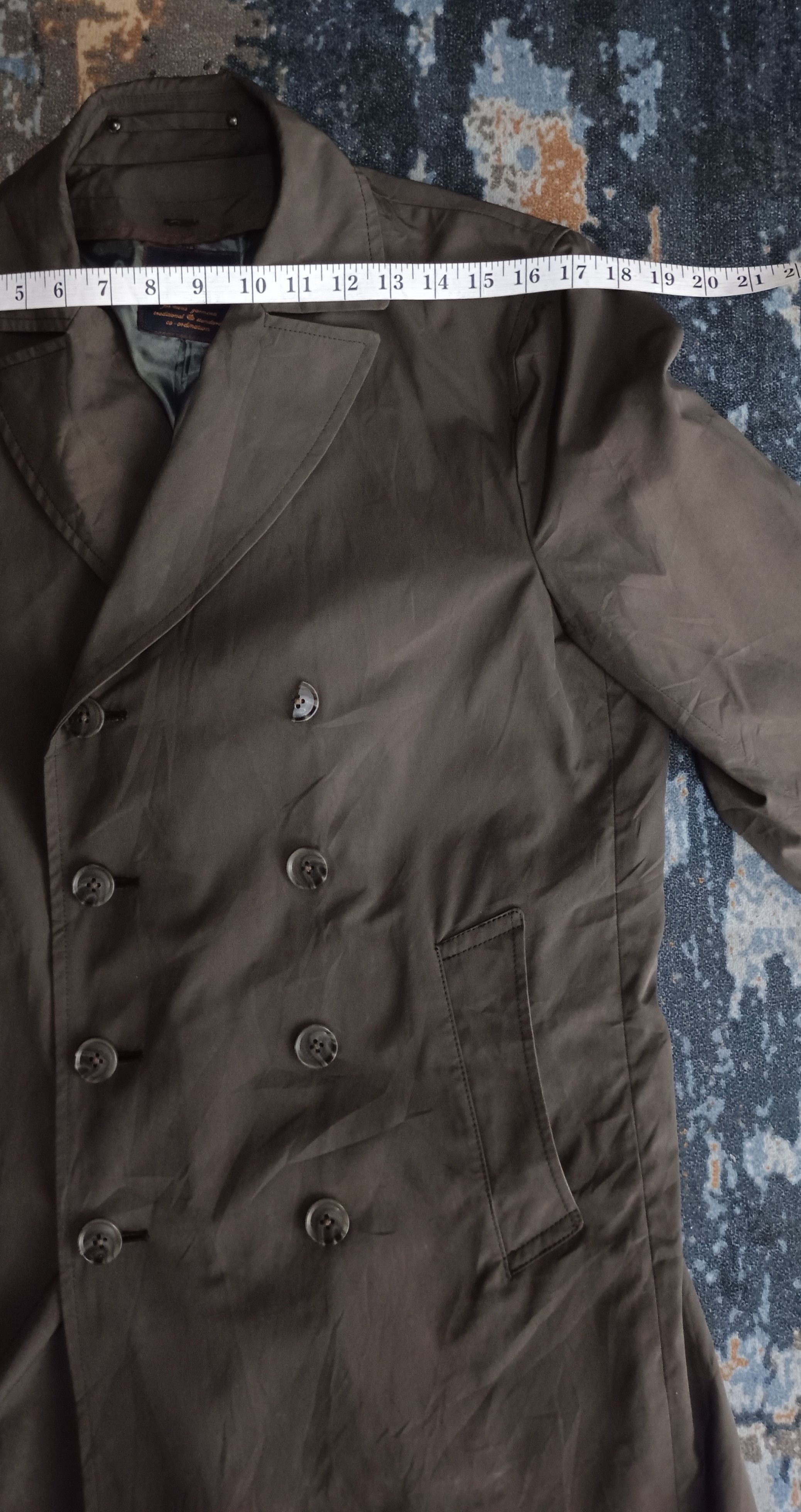 NOLLEY'S Vintage Nolley's Trench Coat Double breasted Size US M / EU 48-50 / 2 - 13 Thumbnail