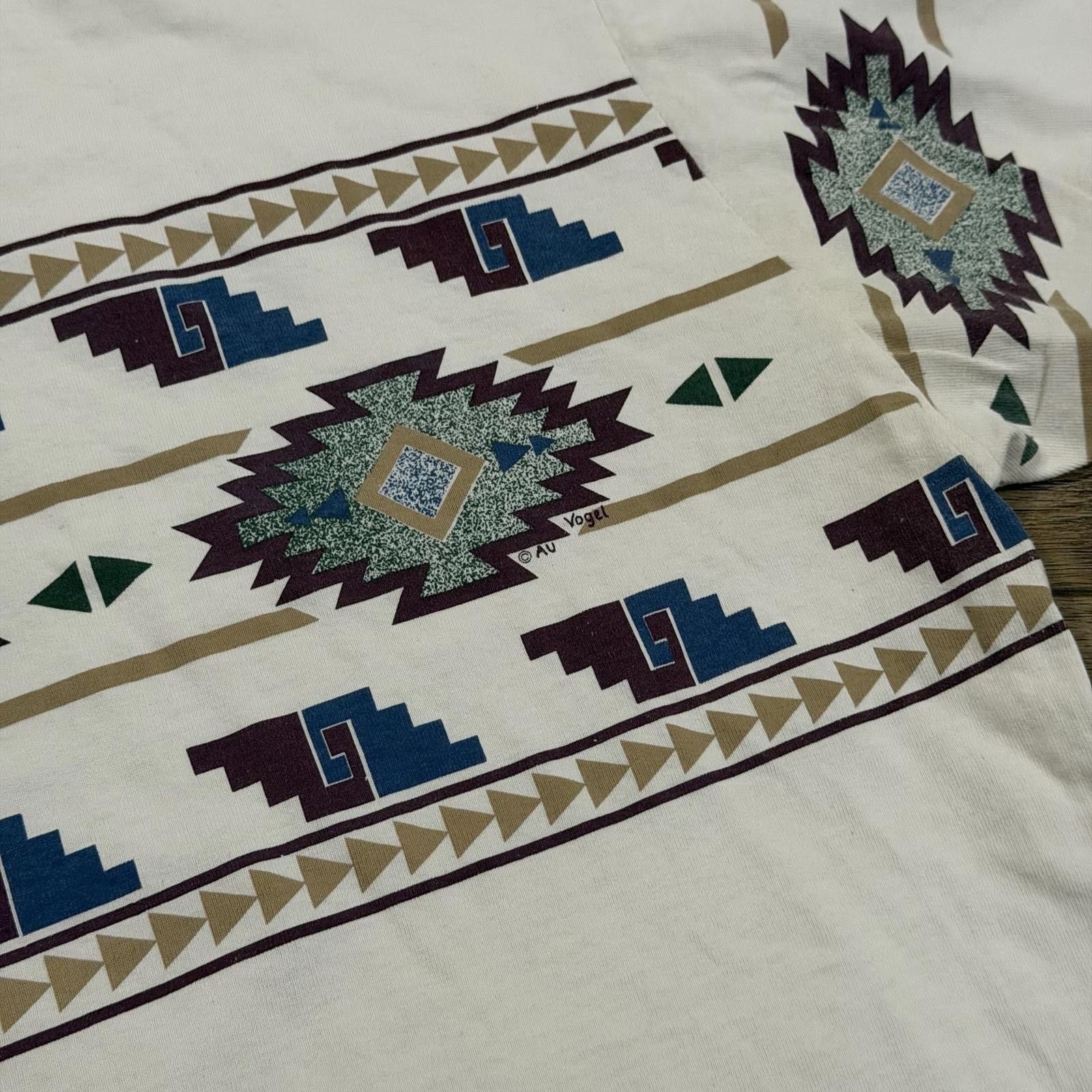 Other Vintage 90s Art Unlimited Southwestern Mesa Verde Shirt XL Size US XL / EU 56 / 4 - 9 Thumbnail