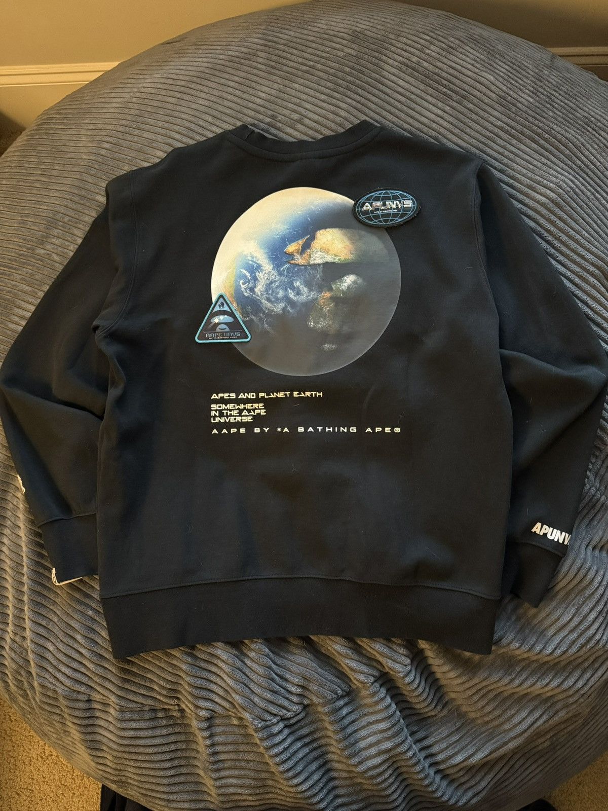 Aape AAPE Men’s crewneck size Large Size US L / EU 52-54 / 3 - 2 Thumbnail
