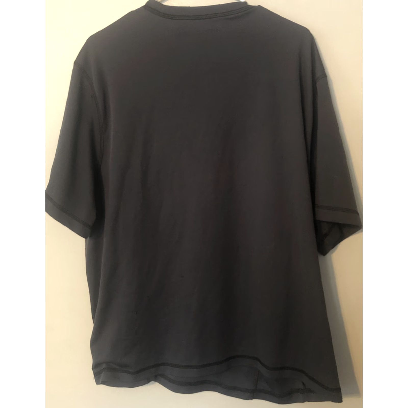 Starter Starter T Shirt Adult 3XL Gray Short Sleeve Polyester Spandex Mens Activewear CrossFit Logo Crew Neck Pullover Basic Sports Shirt Size US XXL / EU 58 / 5 - 4 Thumbnail