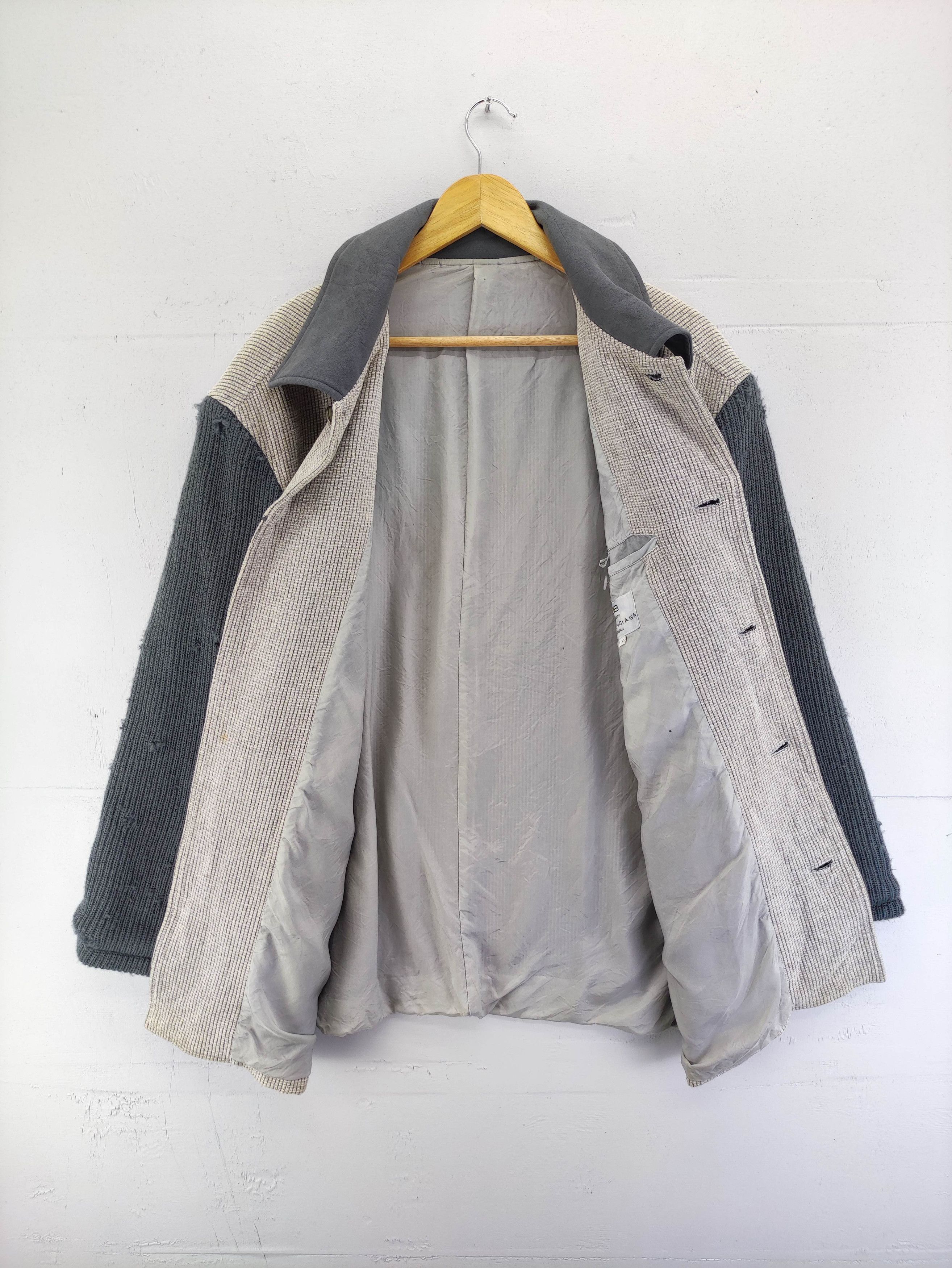 Balenciaga Balenciaga Sports Color Block Distressed Jacket Button Up Size US L / EU 52-54 / 3 - 8 Thumbnail