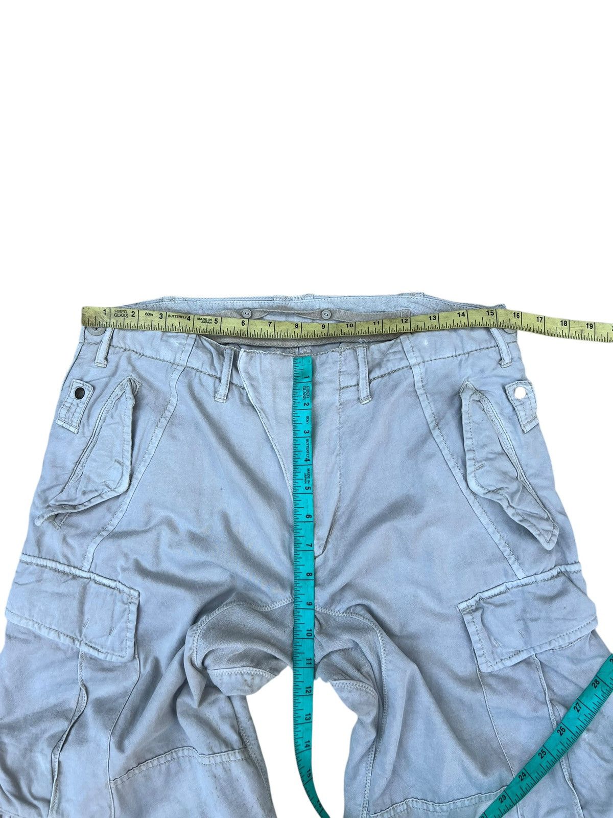 If Six Was Nine G.O.A Stains Cargo Trouser Pant Size US 30 / EU 46 - 2 Thumbnail