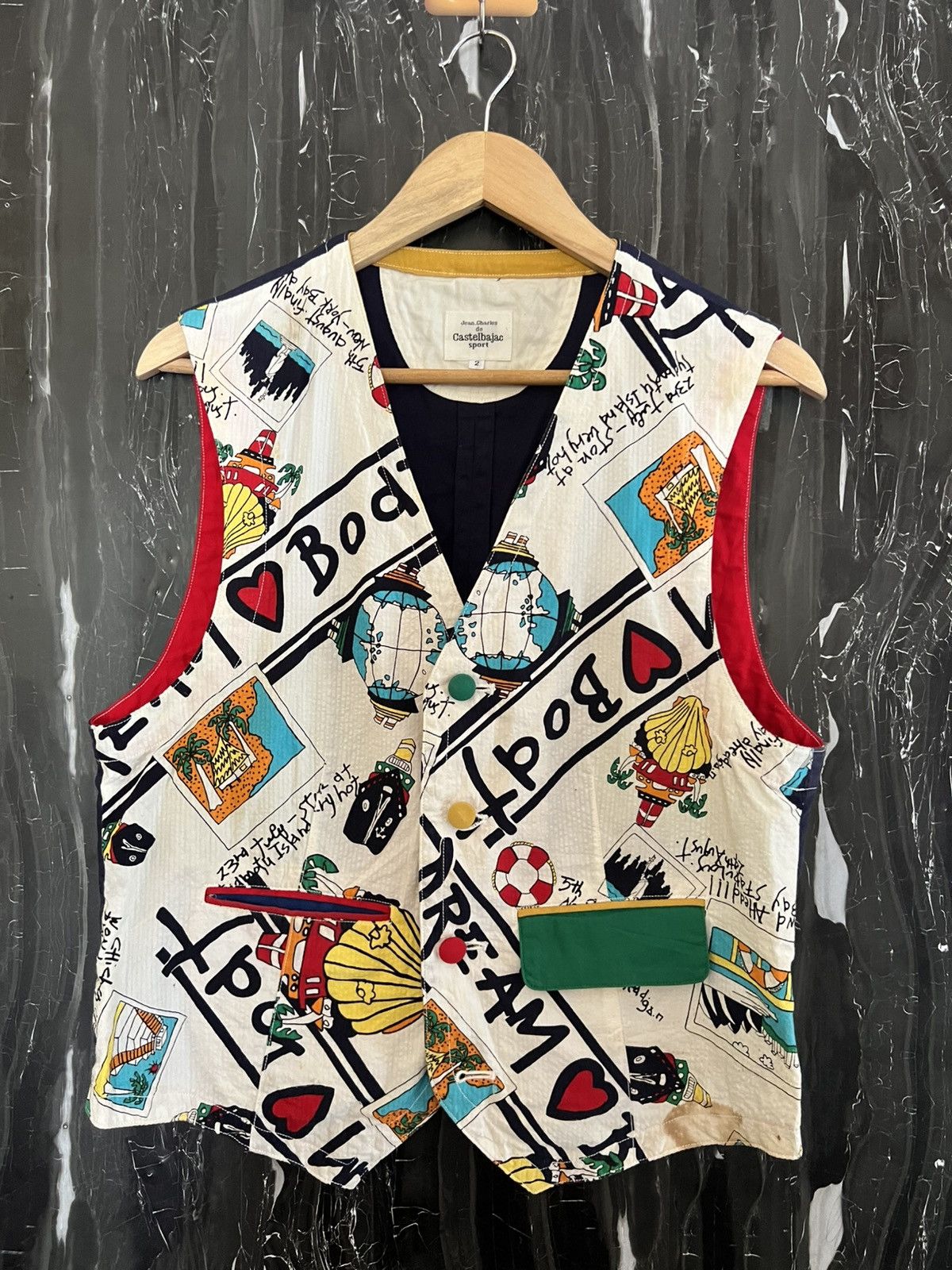 Jean Charles De Castelbajac JEAN CHARLES DE CASTELBAJAC SPORT VAST Size US M / EU 48-50 / 2 - 1 Thumbnail