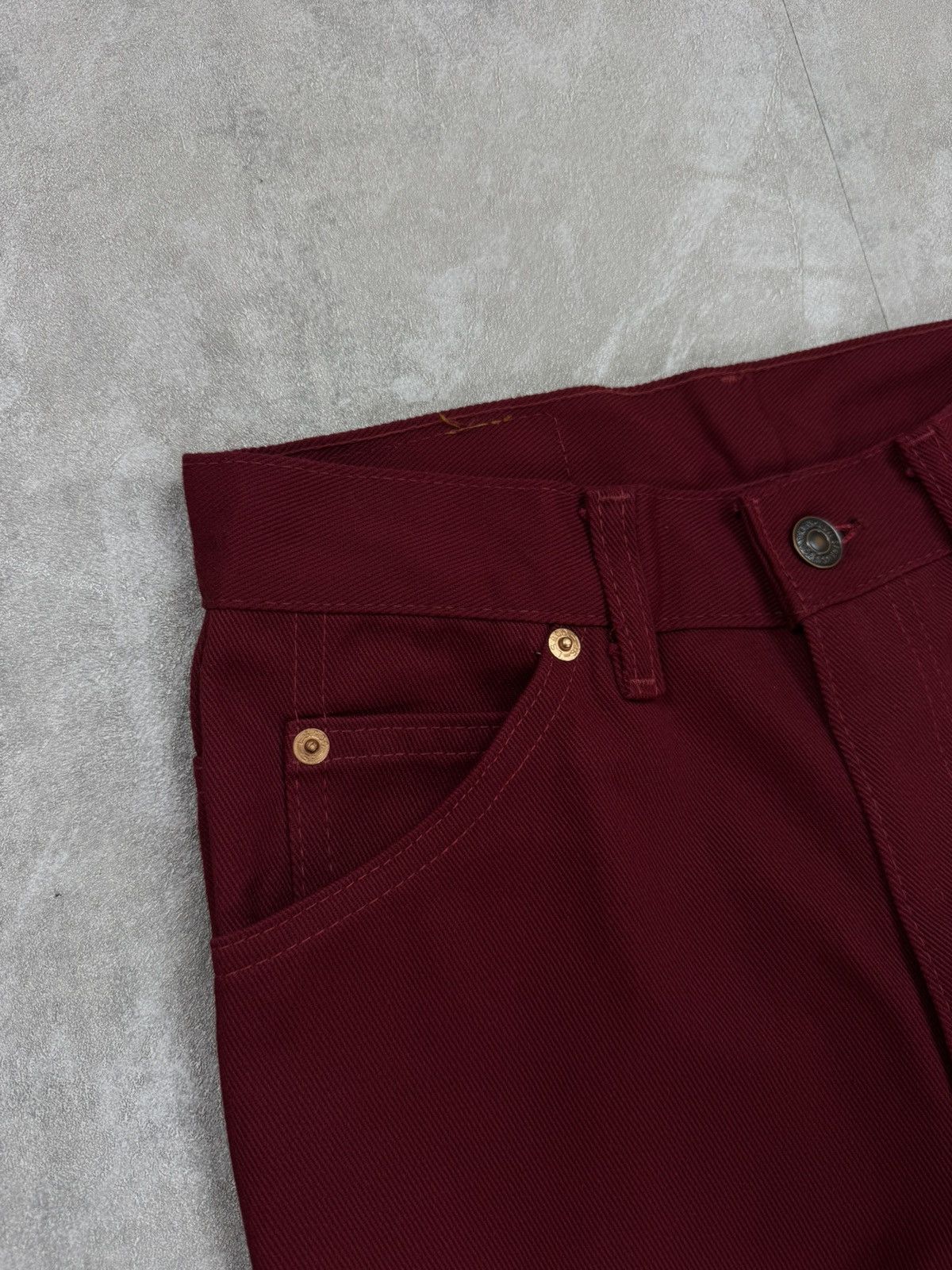 Levi's Vintage Clothing Rare Levis 630 30 88 Womens red jeans W28 L36 Size 28" / US 6 / IT 42 - 14 Thumbnail
