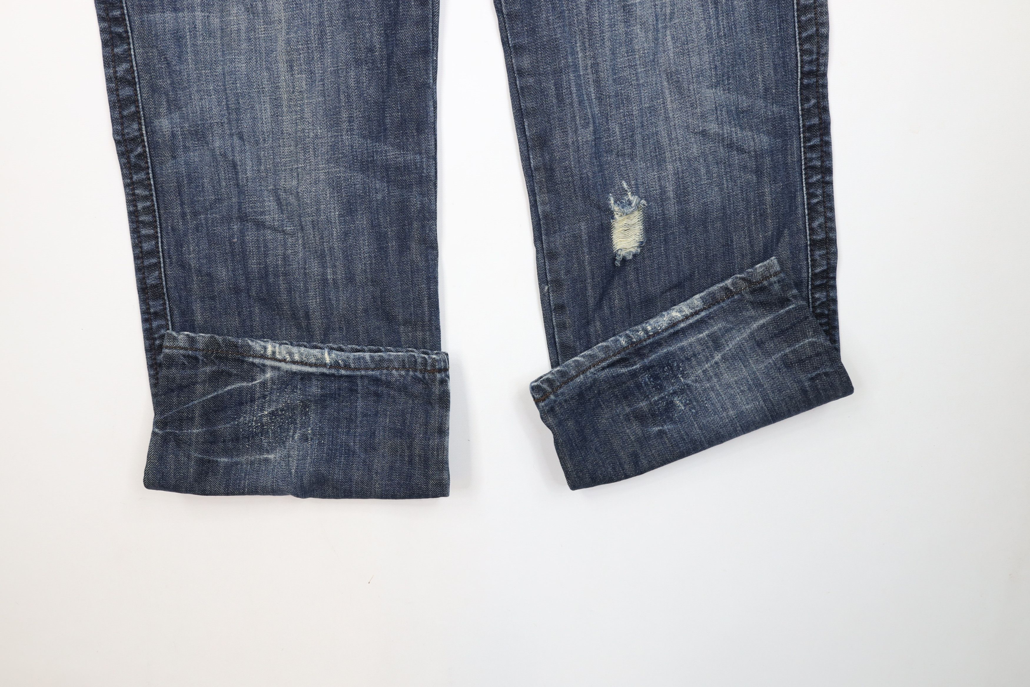 Pelle Pelle Vintage Pelle Pelle Limited Edition Trim Wide Leg Jeans Size US 36 / EU 52 - 5 Thumbnail