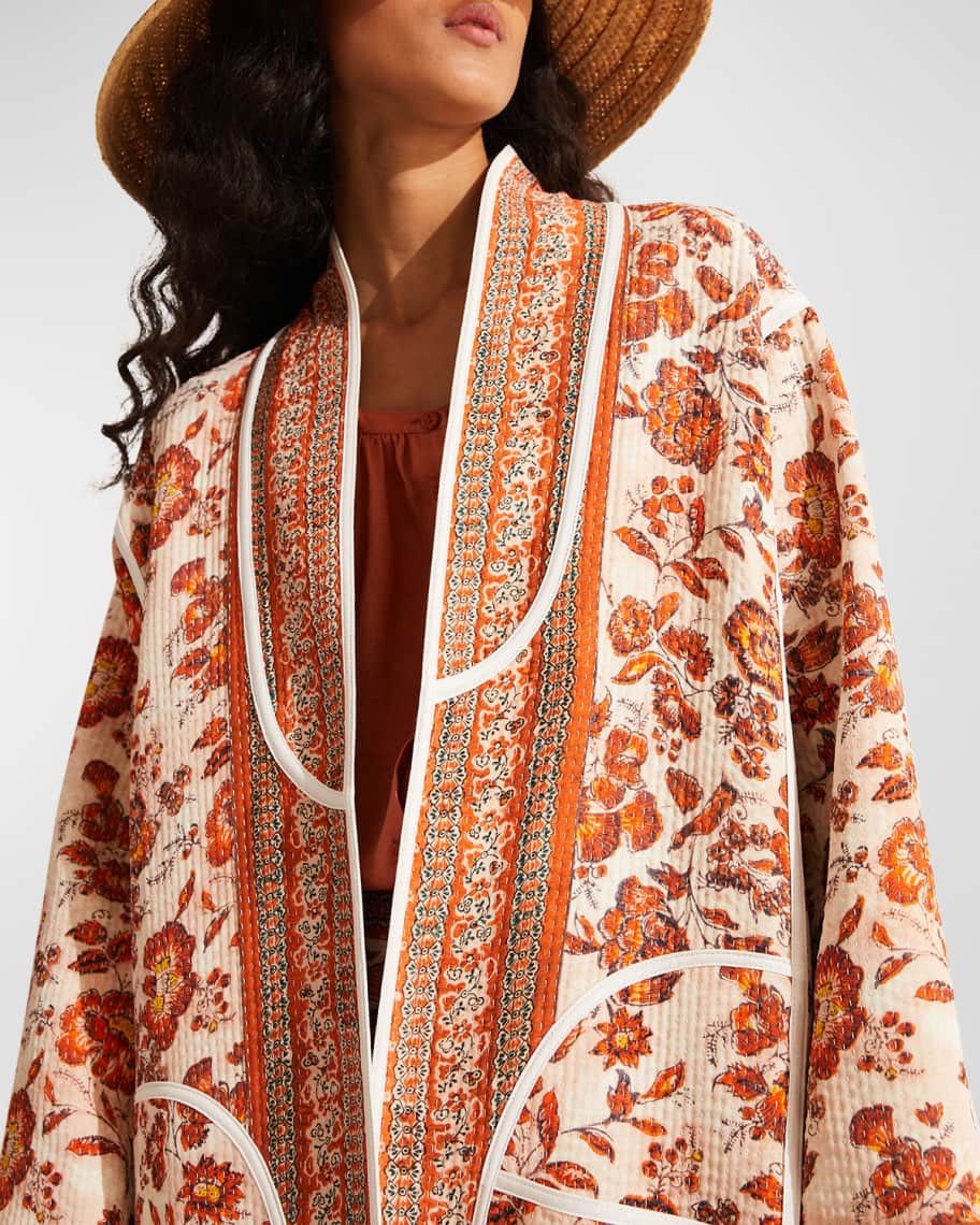 Loro Piana o1srvl11e0824 Karlie Reversible Coat in Multicolor Size XL / US 12-14 / IT 48-50 - 5 Thumbnail