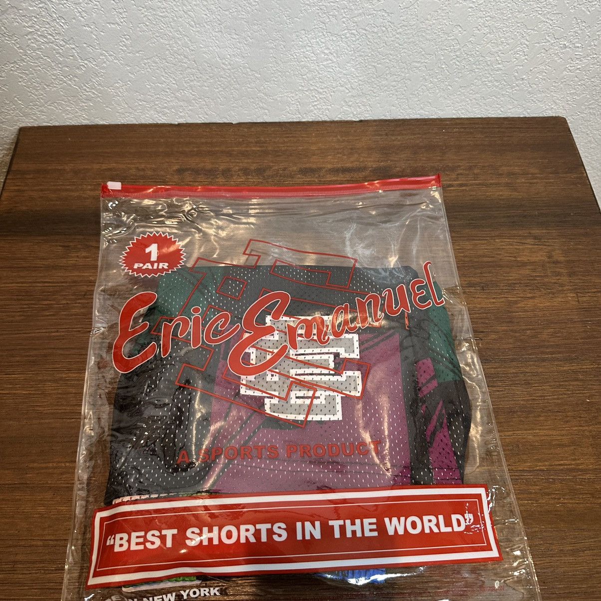 Eric Emanuel Eric Emanuel X Matty Boy shorts black silver size M Size US 30 / EU 46 - 7 Thumbnail