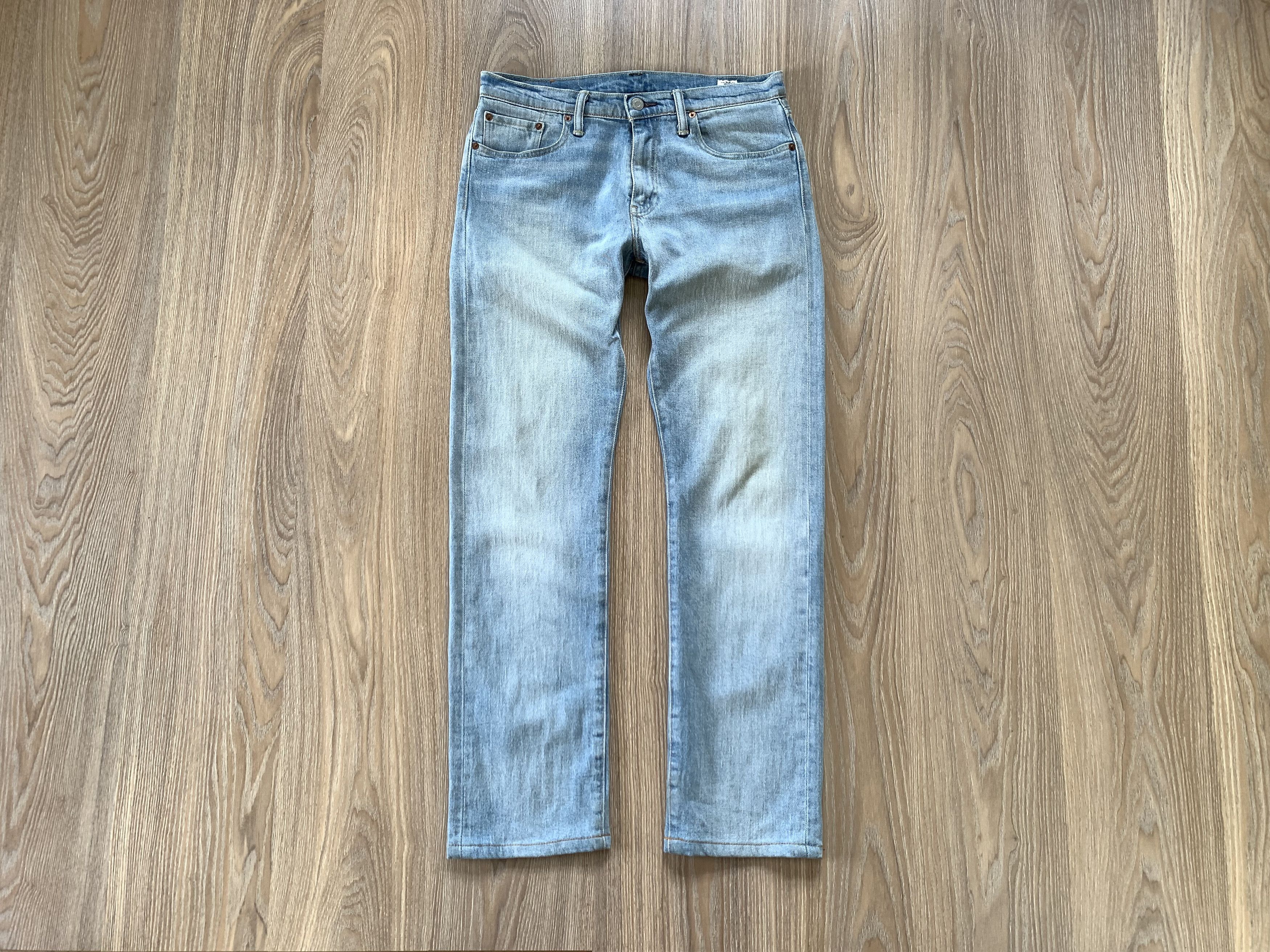 image of Levis x Levis Vintage Clothing Levi’S 504 White Oak Cone Denim Jeans in Light Blue, Men's (Size 31)