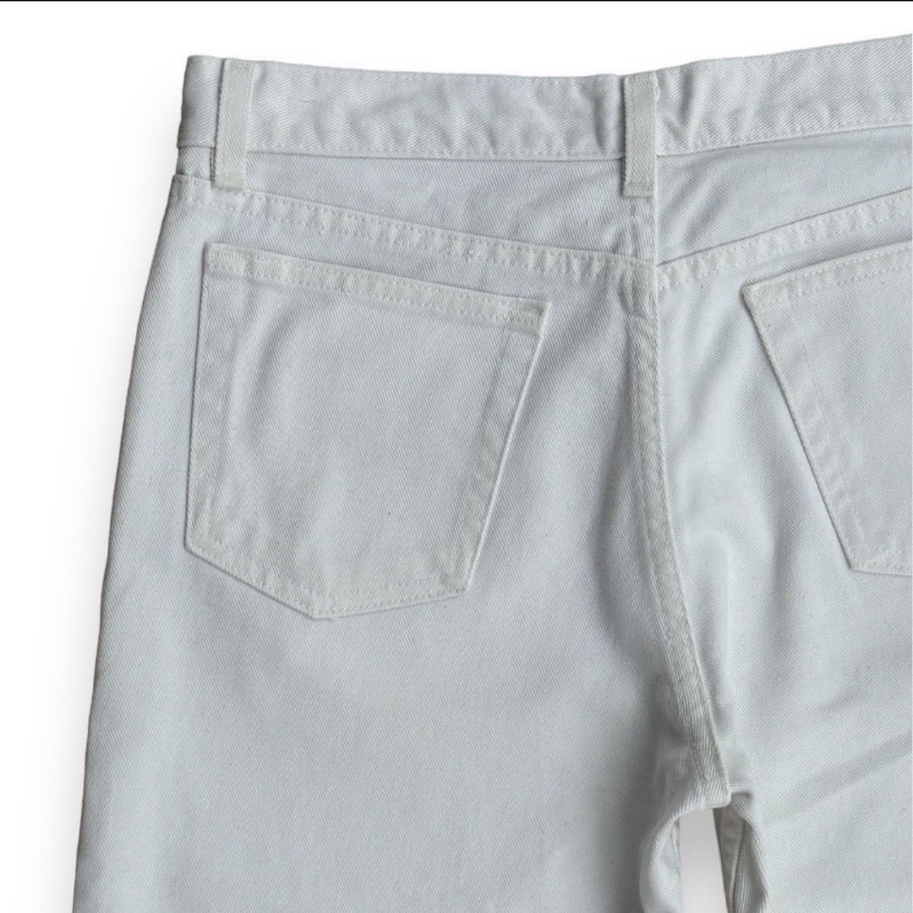 Helmut Lang Vintage Helmut Lang Boot Cut White Denim Jeans Size US 30 / EU 46 - 3 Thumbnail