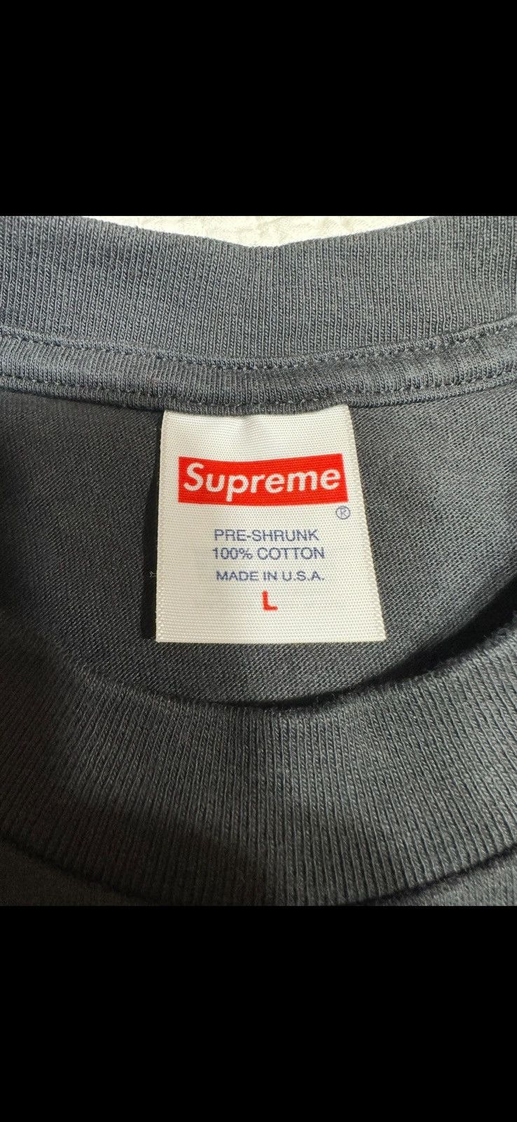 Supreme Supreme Warm Up Tee Brand New/Large Size US L / EU 52-54 / 3 - 3 Thumbnail