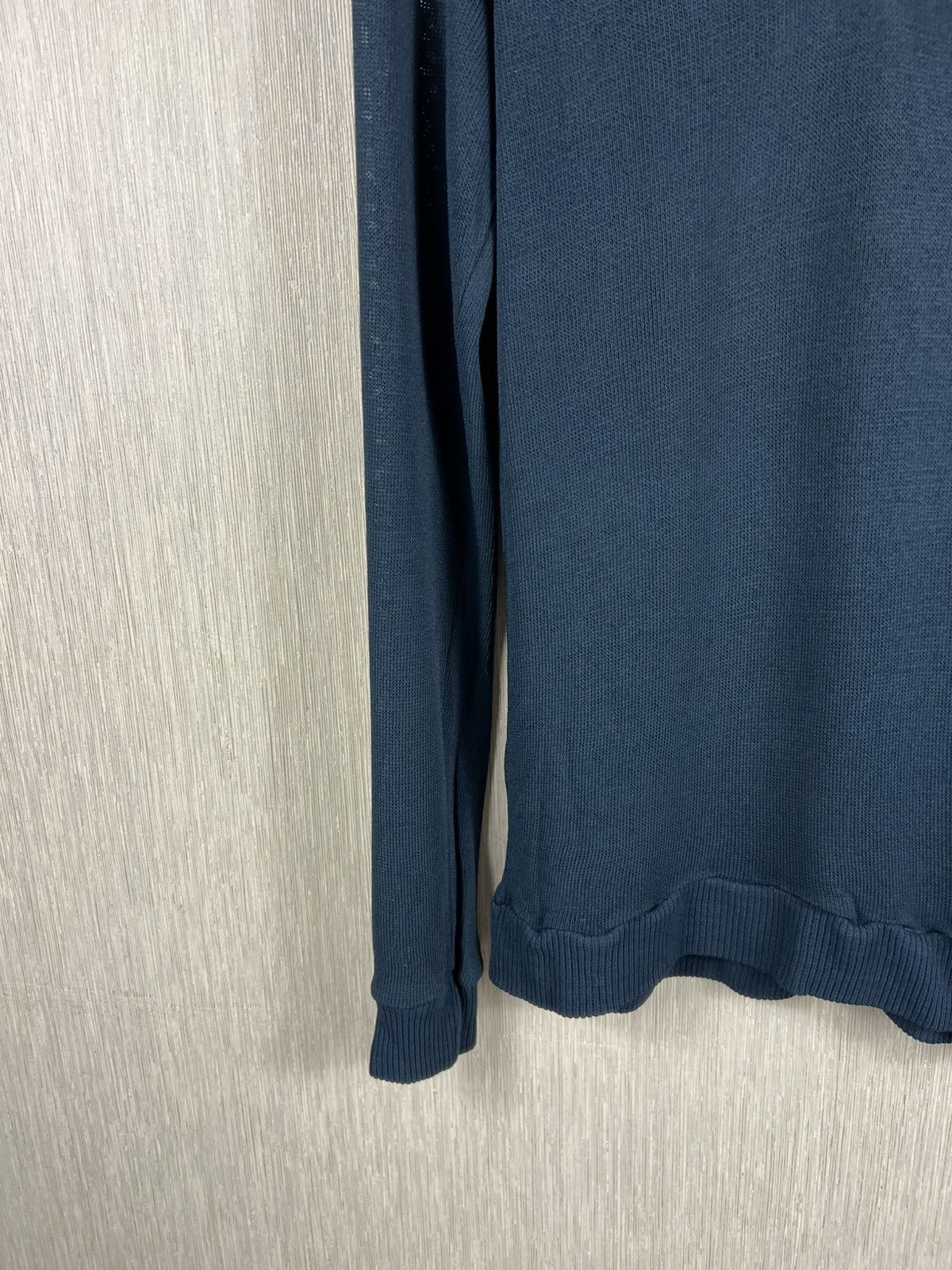 Giorgio Armani Archival Giorgio Armani vintage mesh rayon knit sweater polo Size US M / EU 48-50 / 2 - 7 Thumbnail