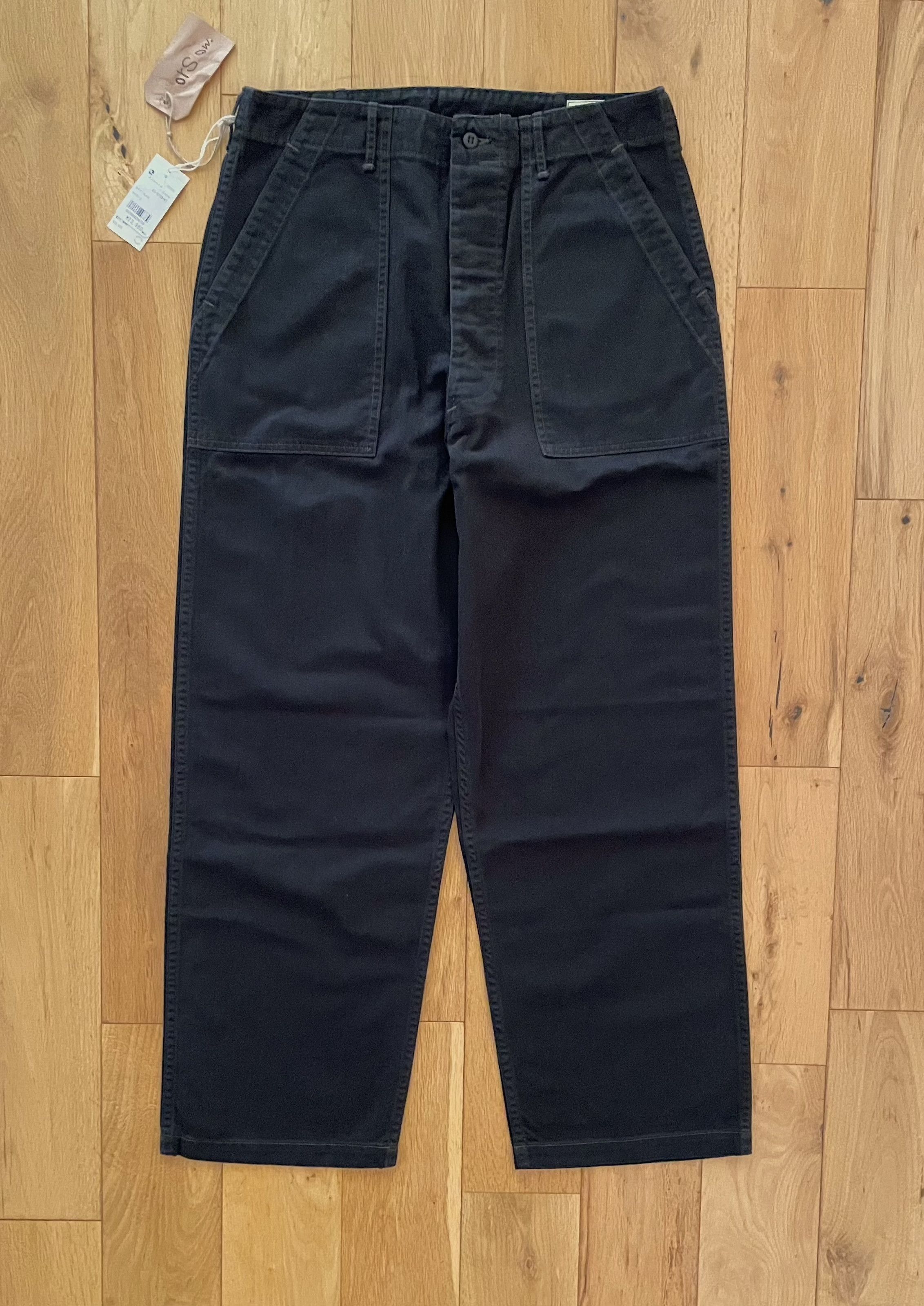 Orslow orSlow US Army Summer Fatigue Pants Black Size 2 Size US 32 / EU 48 - 1 Thumbnail
