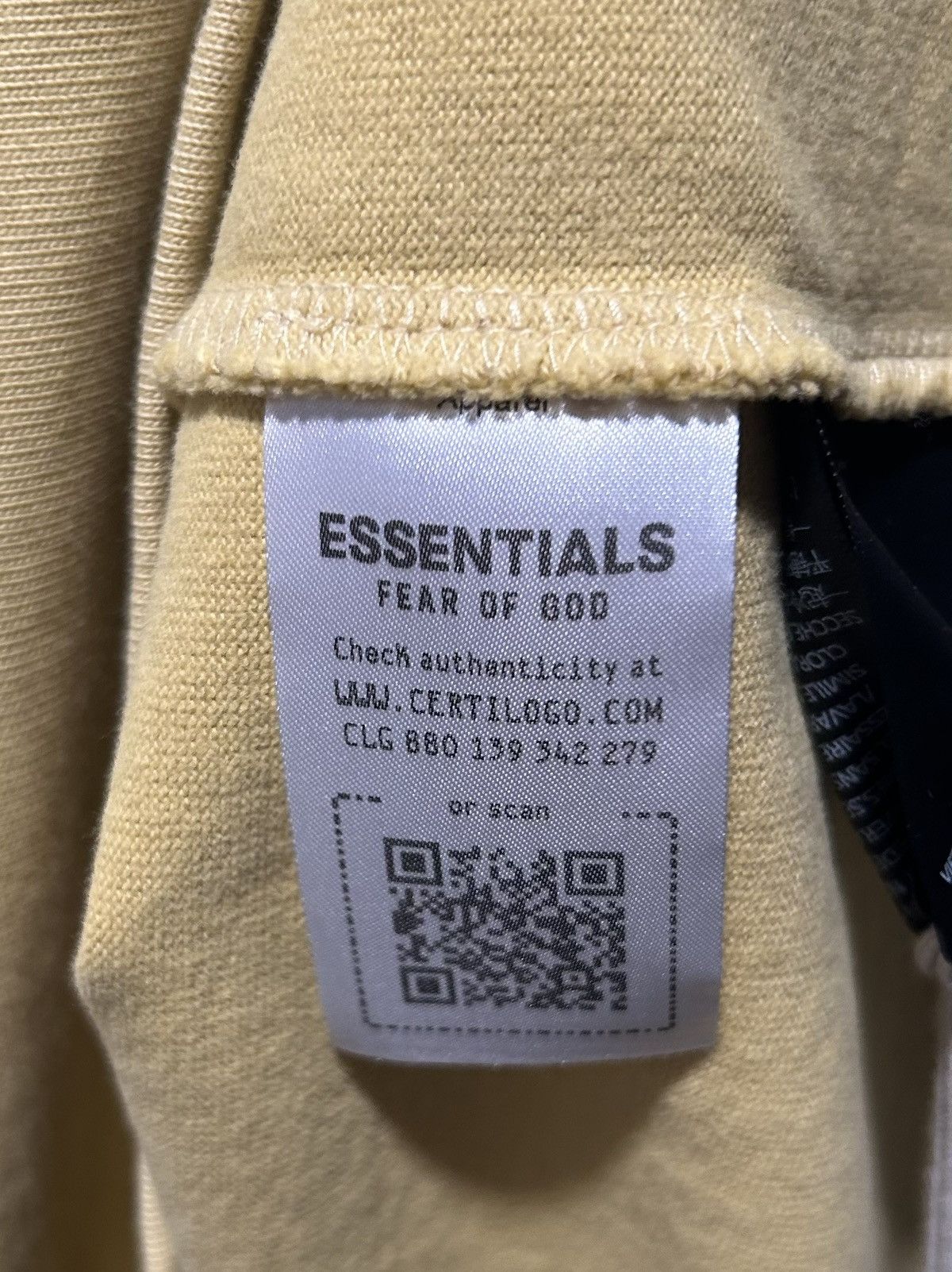 Fear of God Fear of God Essentials Heavy Crewneck Tee Size US S / EU 44-46 / 1 - 8 Thumbnail