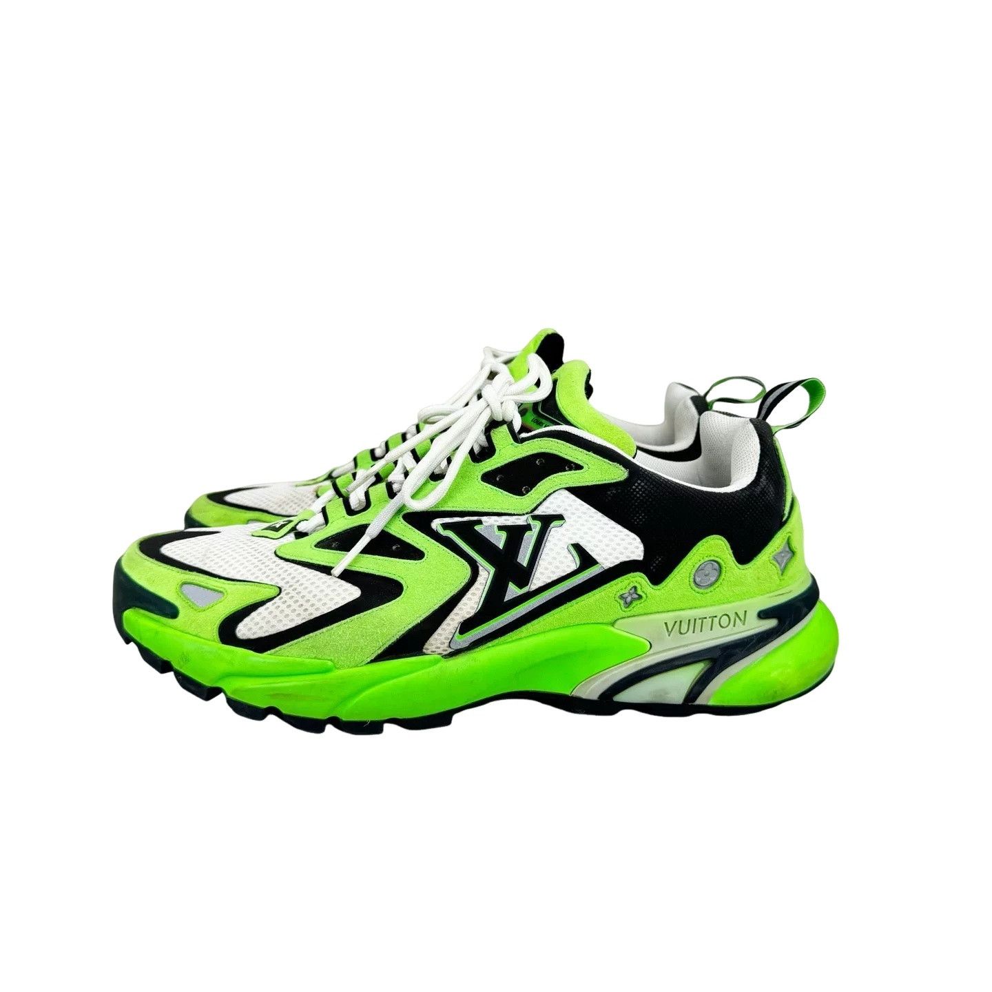 Louis Vuitton Louis Vuitton Runner Tatic Green Sneakers 8.5 Size US 9.5 / EU 42-43 - 1 Thumbnail