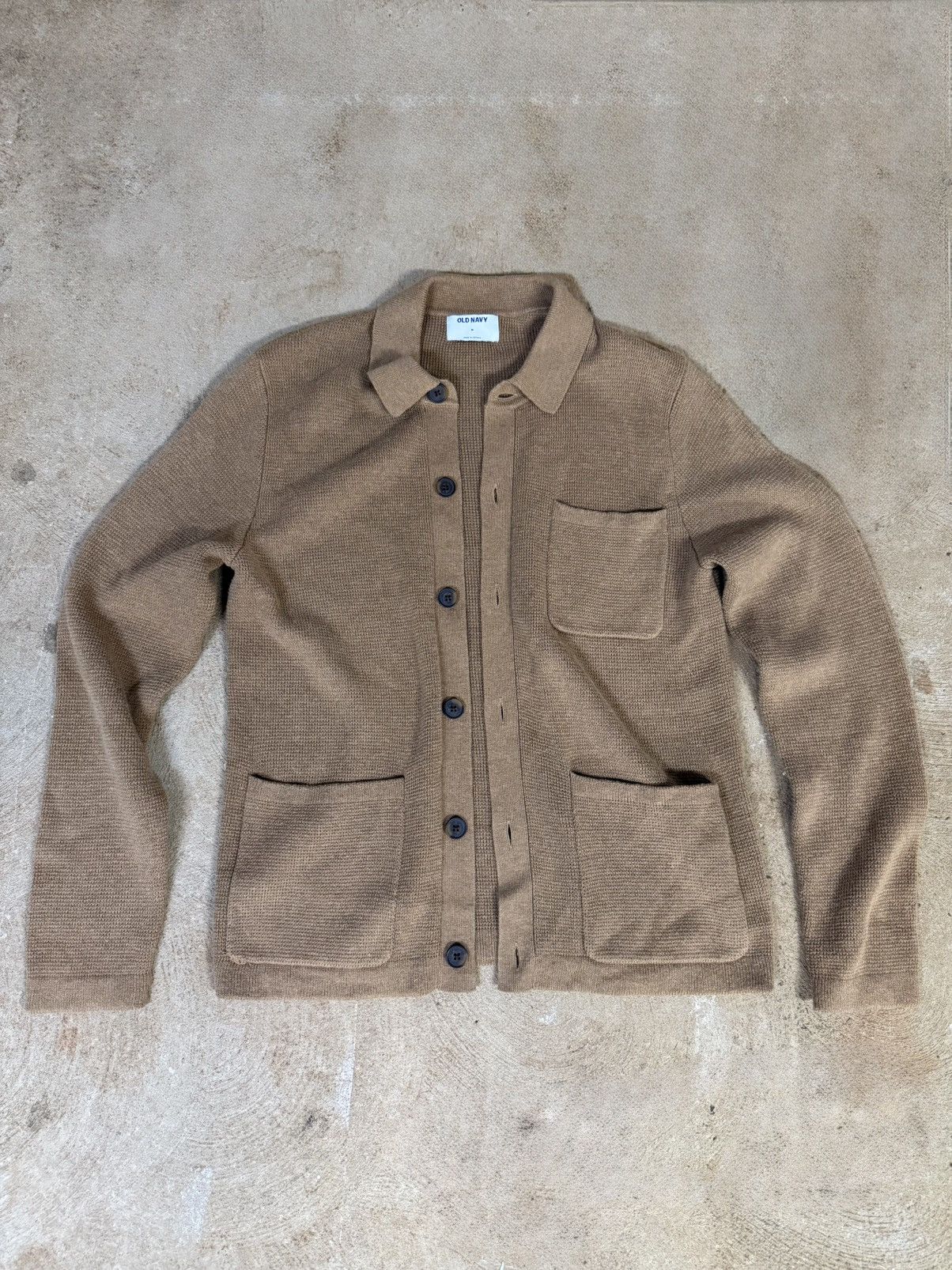 Other Brown Button Up Cardigan Sweater (MEDIUM) Size US M / EU 48-50 / 2 - 1 Thumbnail