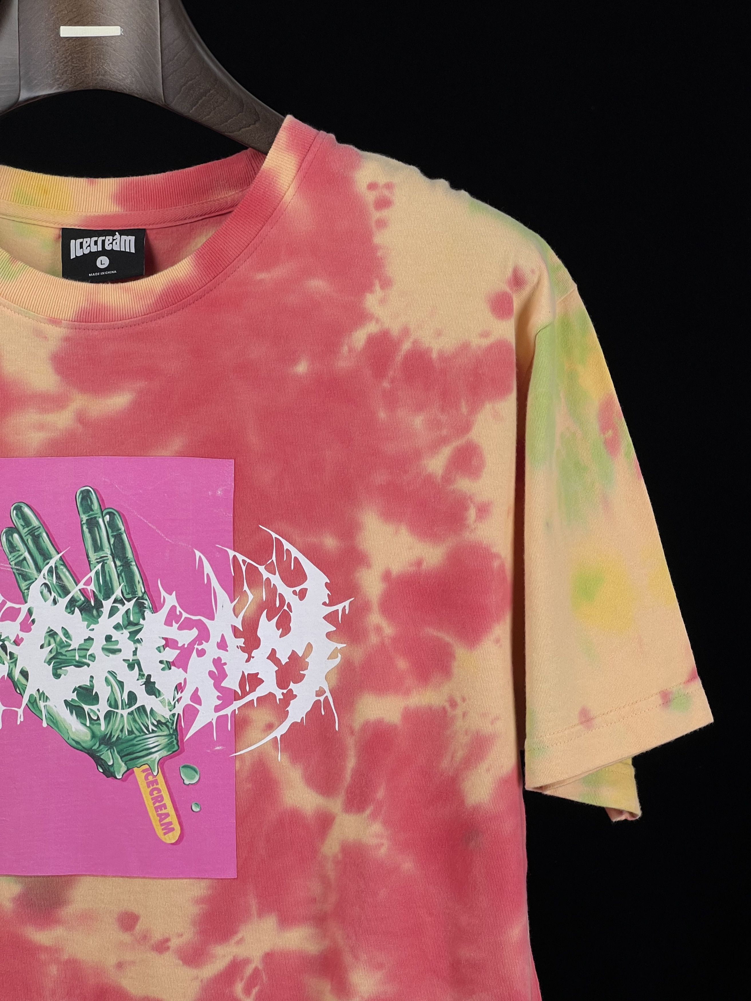 Icecream UNWORN* ICECREAM Tie Dye SS Tee Knit Size US L / EU 52-54 / 3 - 1 Thumbnail