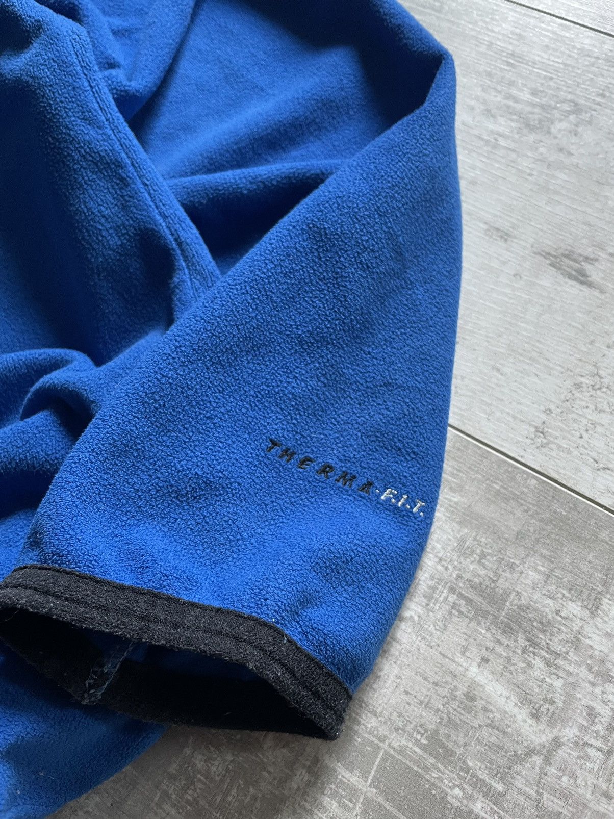 Nike × Vintage Vintage Nike Fleece Sweatshirt 1/4 Zip 90’s Crewneck Y2K Size US L / EU 52-54 / 3 - 7 Thumbnail
