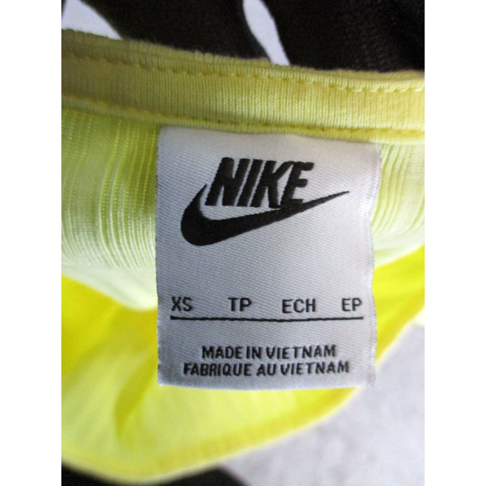 Nike Nike Sweater Womens XS Yellow Ribbed Cotton Jersey Pullover Knit Crewneck Jumper Sweatshirt Shirt Womens XS Yellow Nike Sweater Size XS / US 0-2 / IT 36-38 - 3 Thumbnail