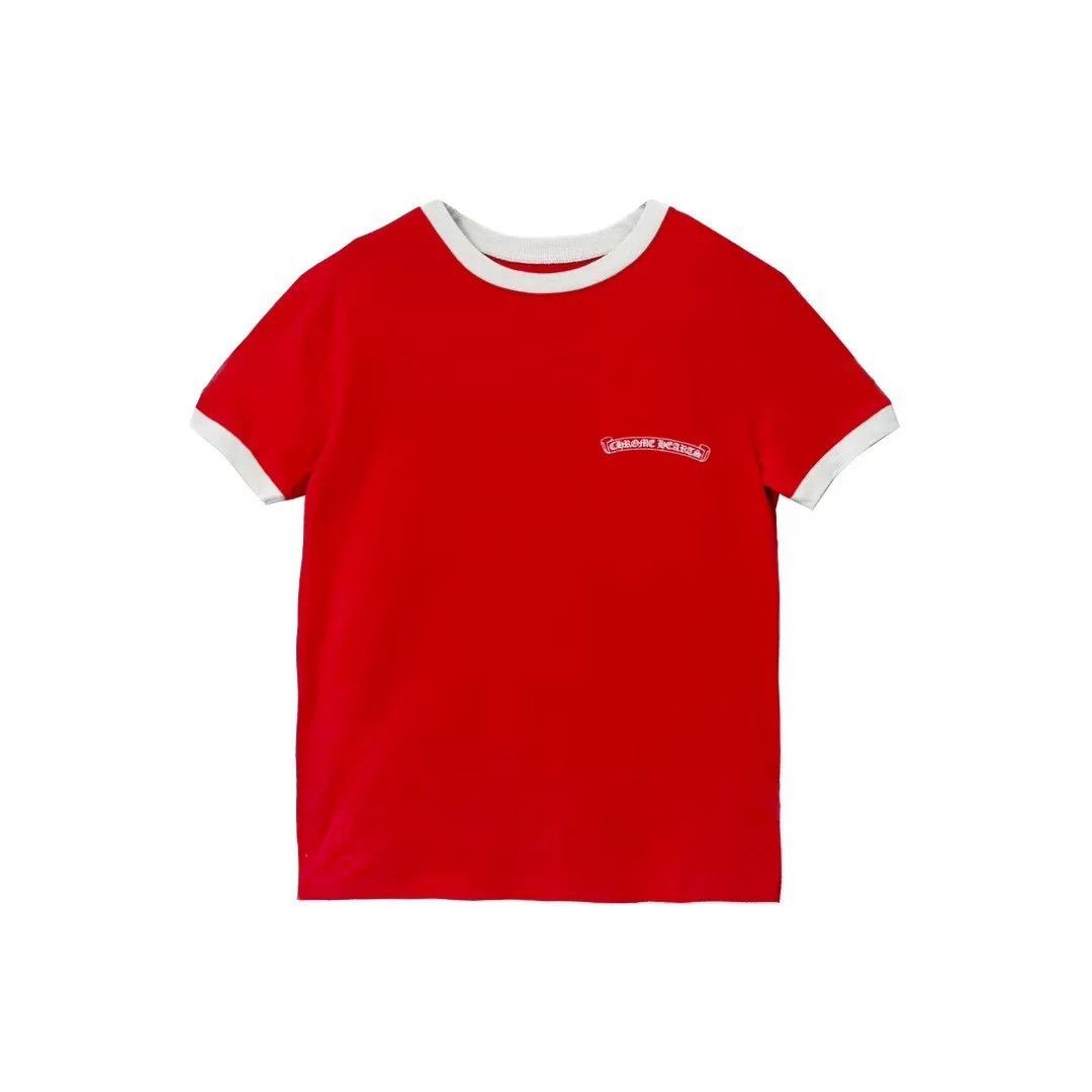 Chrome Hearts Chrome Hearts Red T-Shirt M Women Size M / US 6-8 / IT 42-44 - 1 Thumbnail