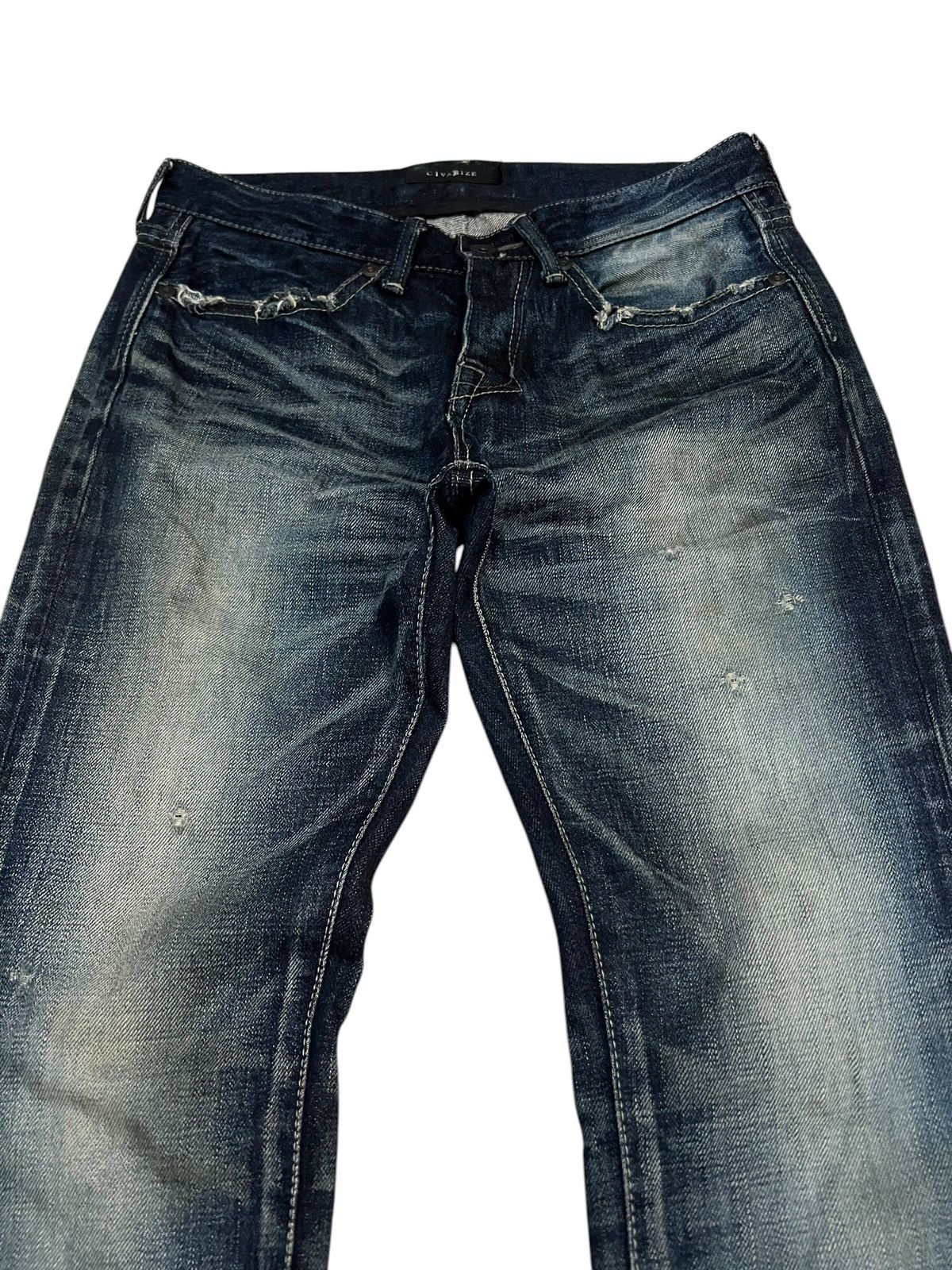 CIVARIZE Civarize Distressed Mud Wash Clawmark Jean Size US 28 / EU 44 - 3 Thumbnail