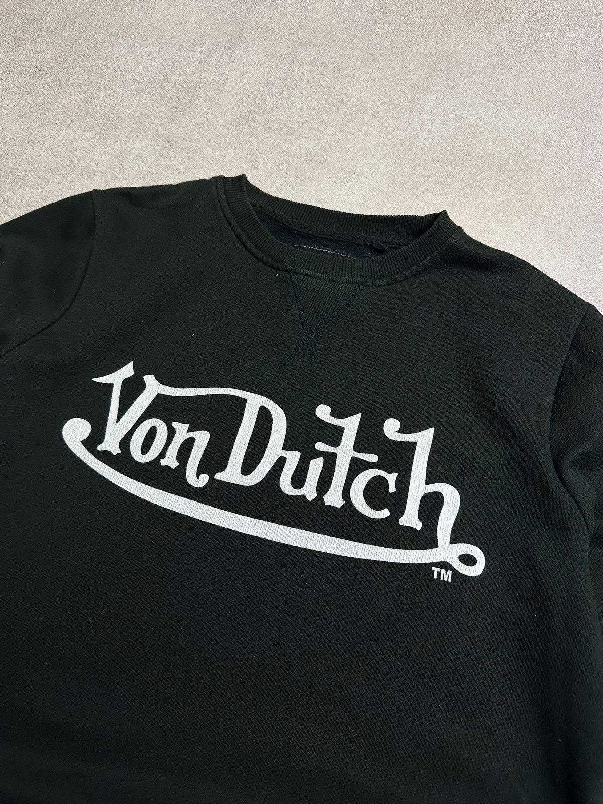 Von Dutch Vintage Von Dutch Big Logo Sweatshirt Rare M Size US M / EU 48-50 / 2 - 4 Thumbnail
