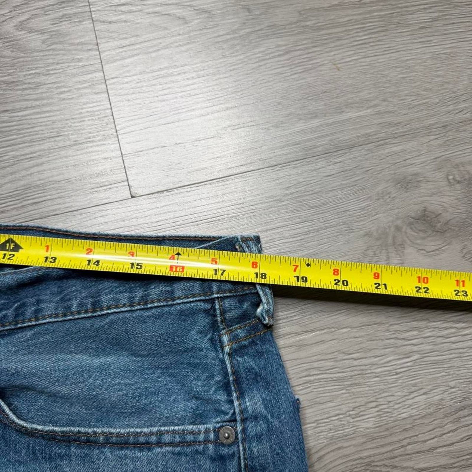 Levi's Levi’s Strauss 505 Regular Straight Leg Denim Jeans 36x30 Size US 36 / EU 52 - 4 Thumbnail