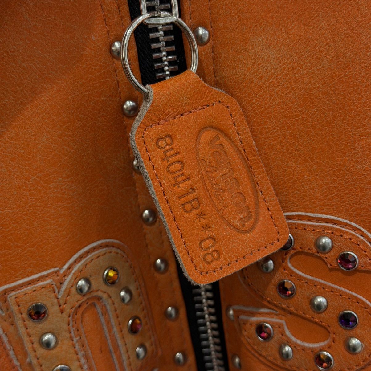 Supreme × Vanson Leathers Supreme Vanson Leathers b.b. Simon Jacket (FW25) Orange Size US L / EU 52-54 / 3 - 10 Thumbnail