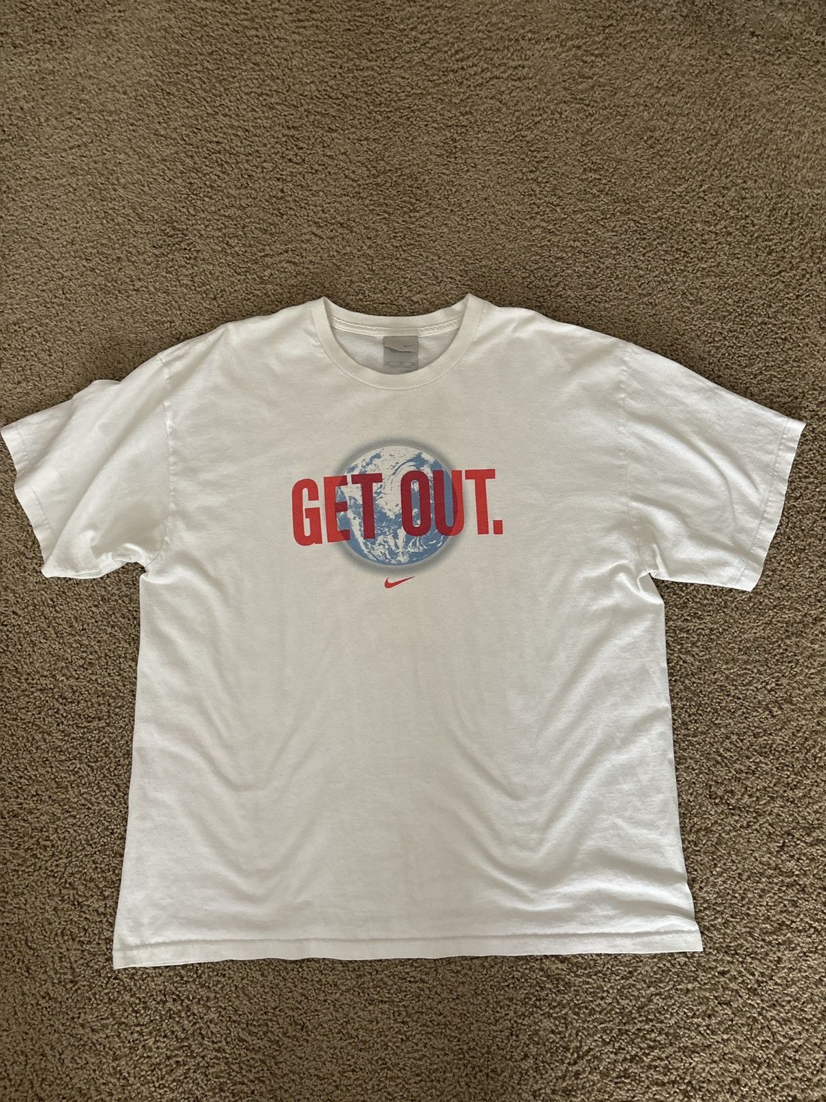 Vintage Get Out Tee Size US XL / EU 56 / 4 - 1 Thumbnail