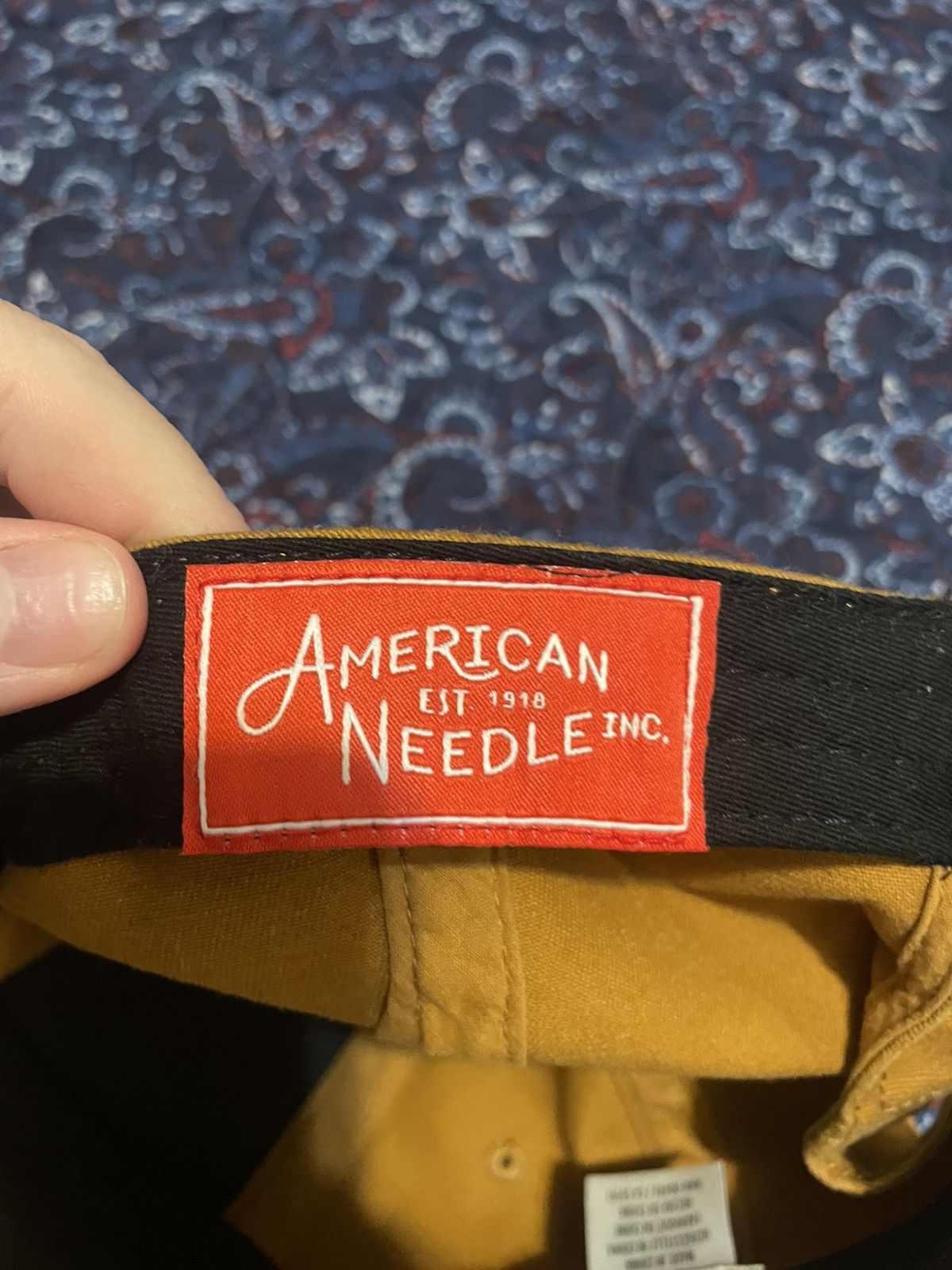 American Needle American Needle Pabst Blue Ribbon Beer Hat Size ONE SIZE - 2 Thumbnail