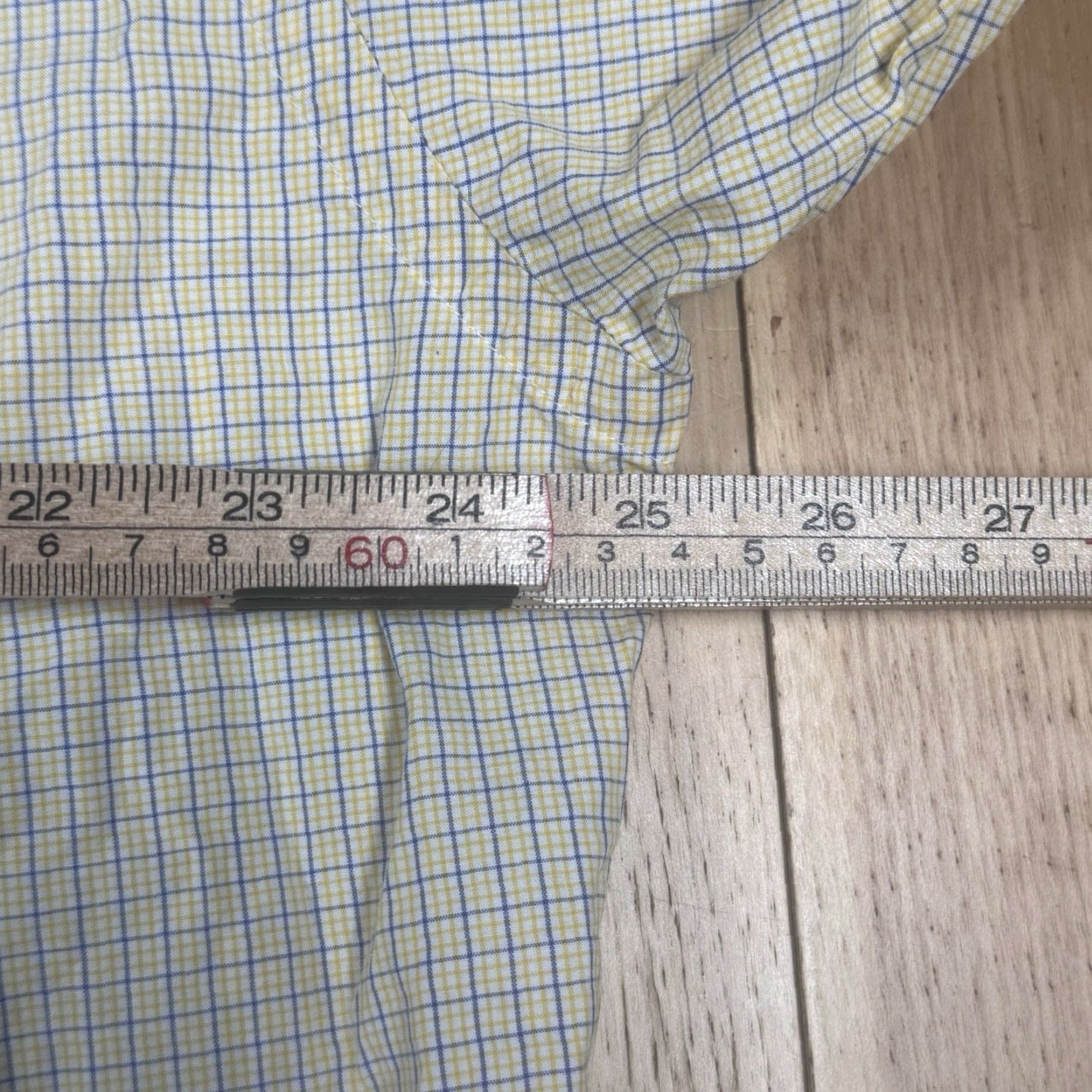 Polo Ralph Lauren Polo Ralph Lauren Button-Up Shirt Mens L Large Blake Cotton Gingham Check Yellow Blue Multicolor Long Sleeve Mens Size US L / EU 52-54 / 3 - 5 Thumbnail