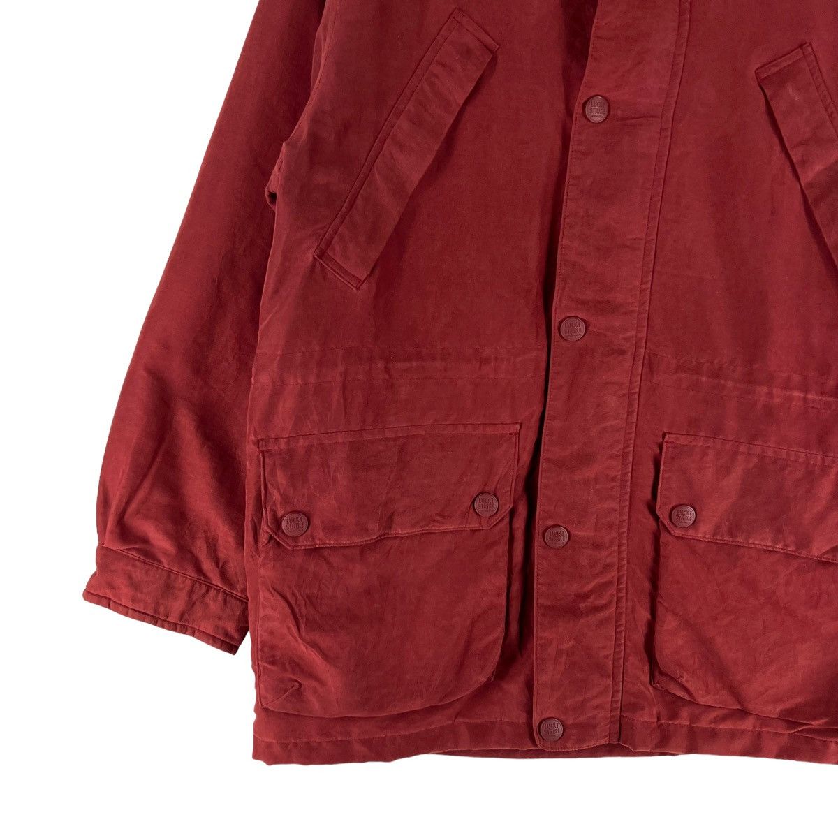 Japanese Brand 🔥VINTAGE SURVIVAL JACKET LUCKY STRIKE ISSEY MIYAKE Size US L / EU 52-54 / 3 - 5 Thumbnail