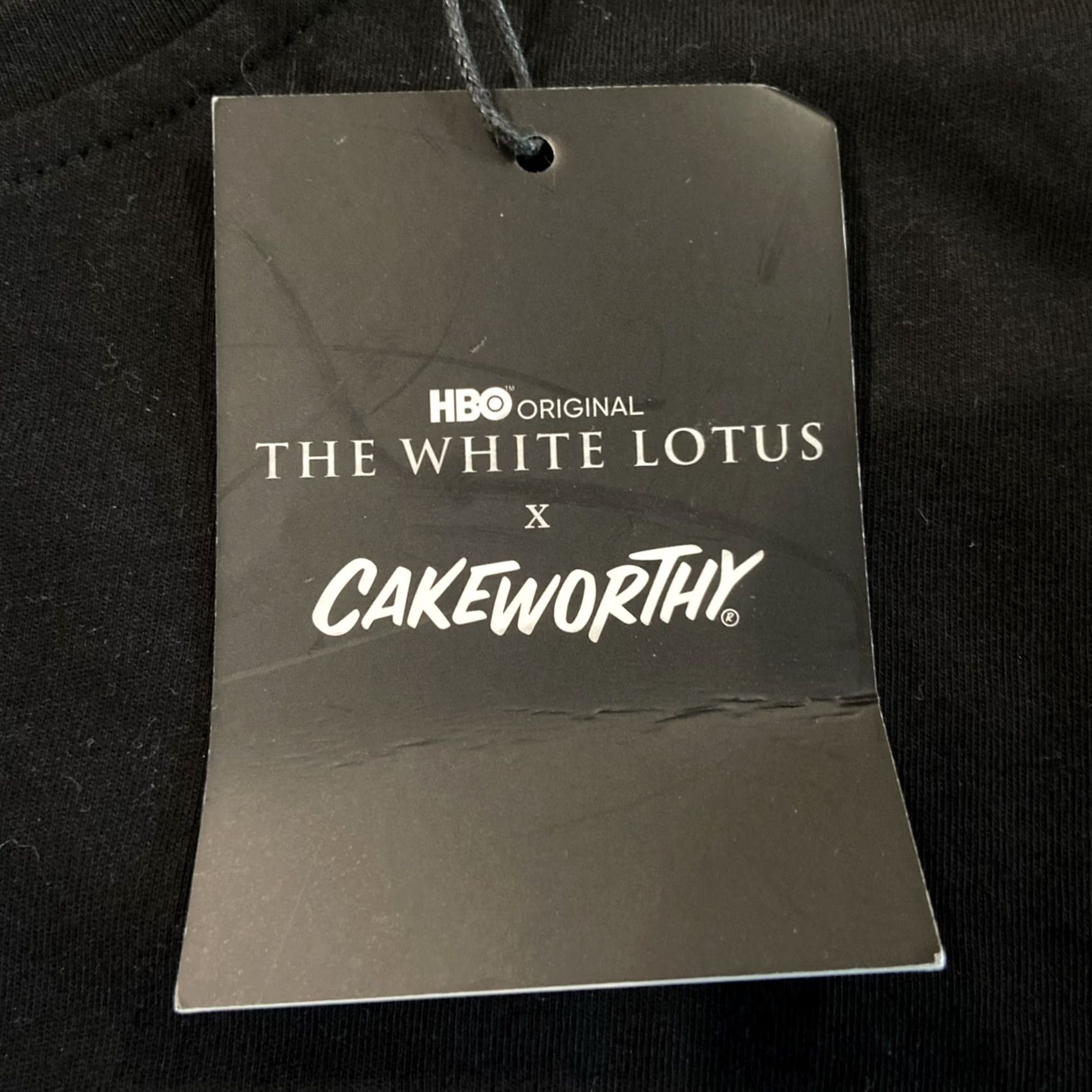 Vintage Cakeworthy T Shirt Black M White Lotus HBO Original Life Of The Party Graphic Print Adult Size US M / EU 48-50 / 2 - 4 Thumbnail