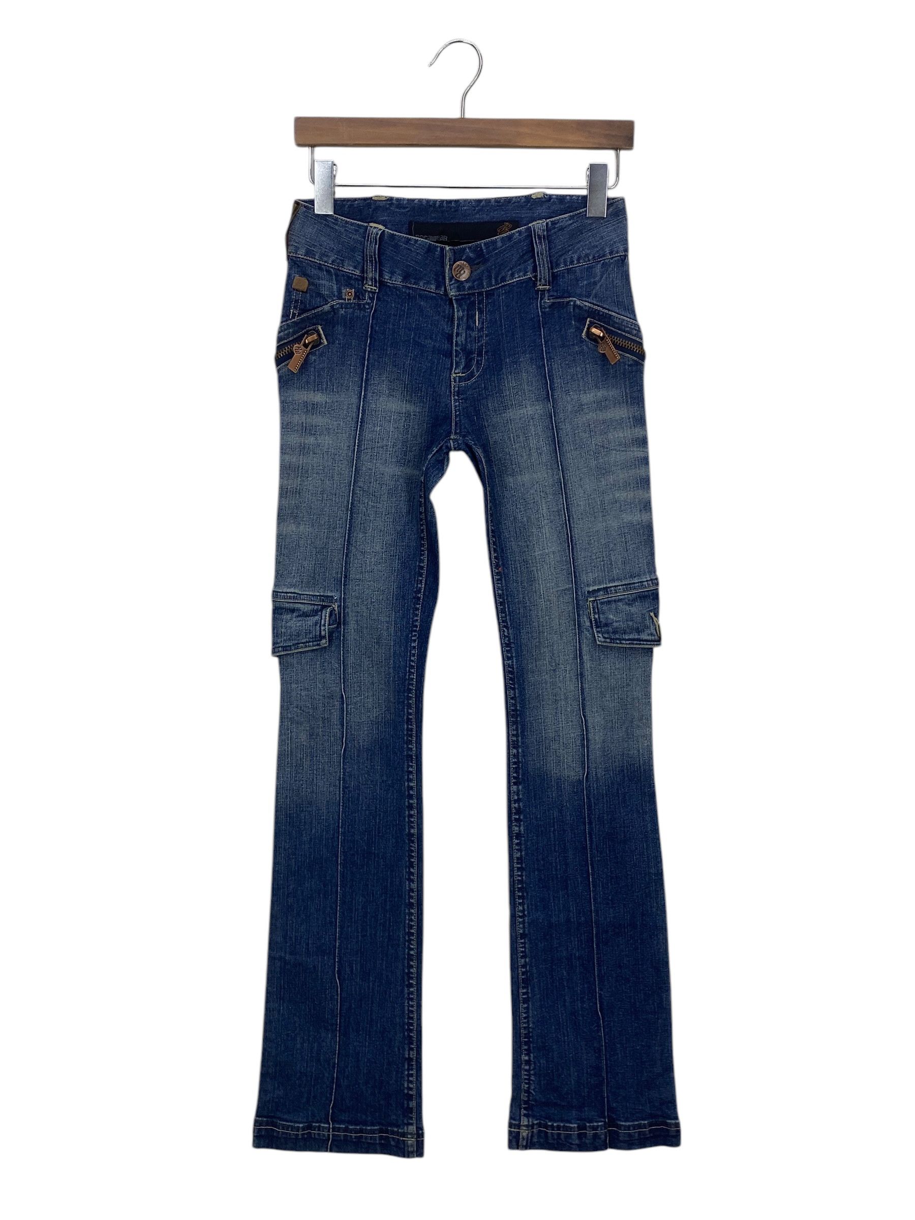 Jay-Z × Rocawear Rocawear Hip Hop Skateboards Flare Jeans Size 25" / US 0 / IT 36 - 2 Thumbnail