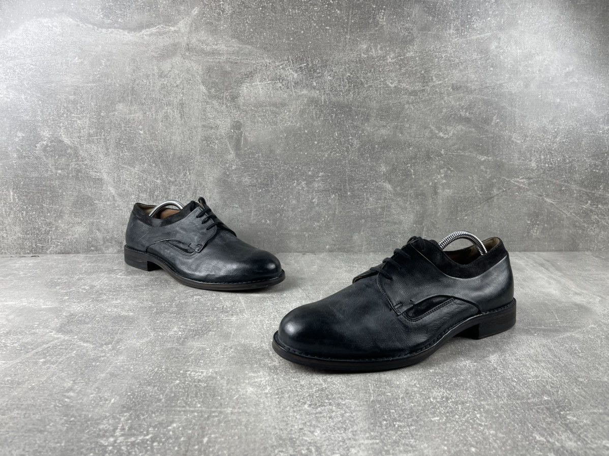 Pantanetti Pantanetti Handcrafted Avant Garde Leather Derby Boots Size US 7 / EU 40 - 4 Thumbnail