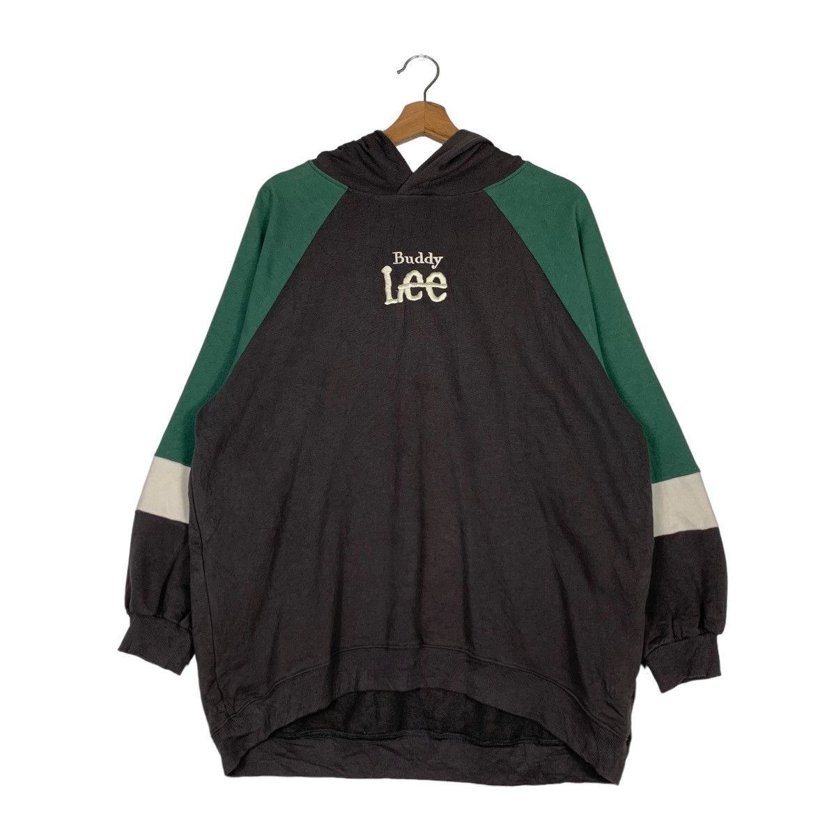 LEE Buddy Center Logo Colorblock Pullover Hoodies #0680-C31