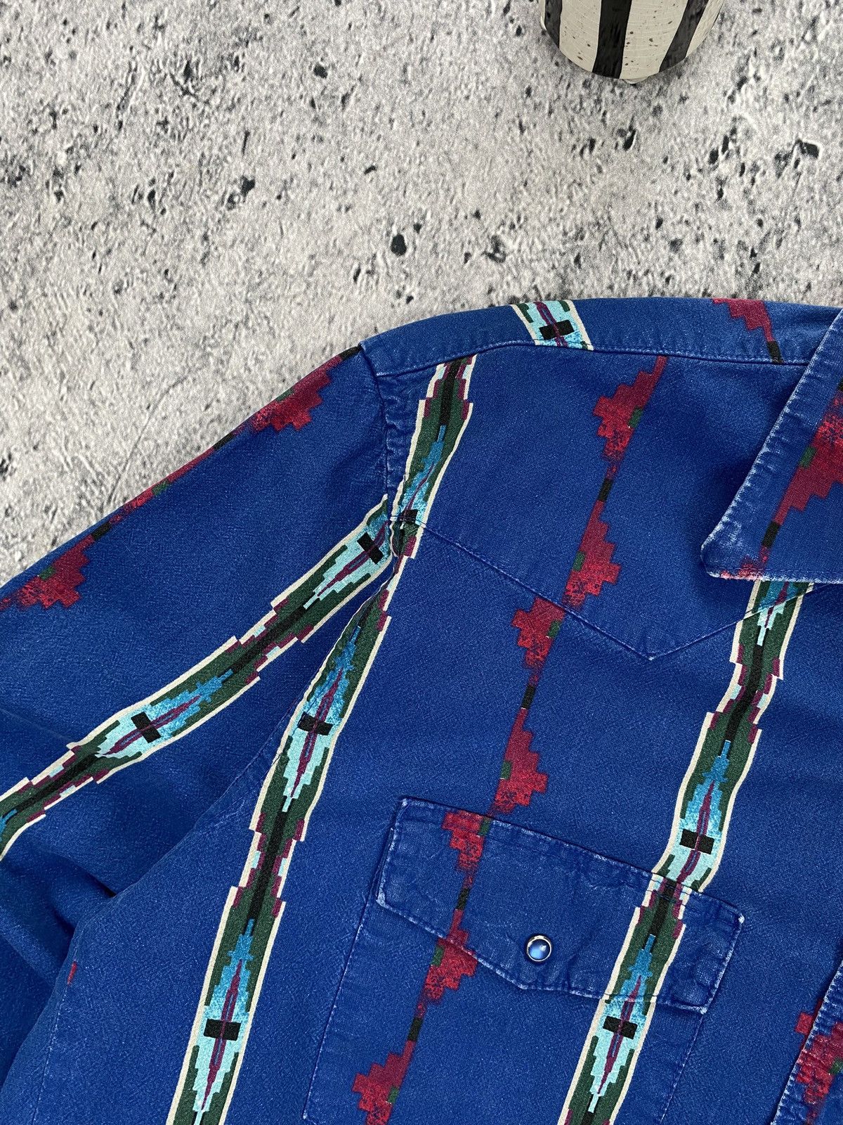 Wrangler Vintage 90’ Wrangler Western Shirt USA Streetwear Size US L / EU 52-54 / 3 - 5 Thumbnail