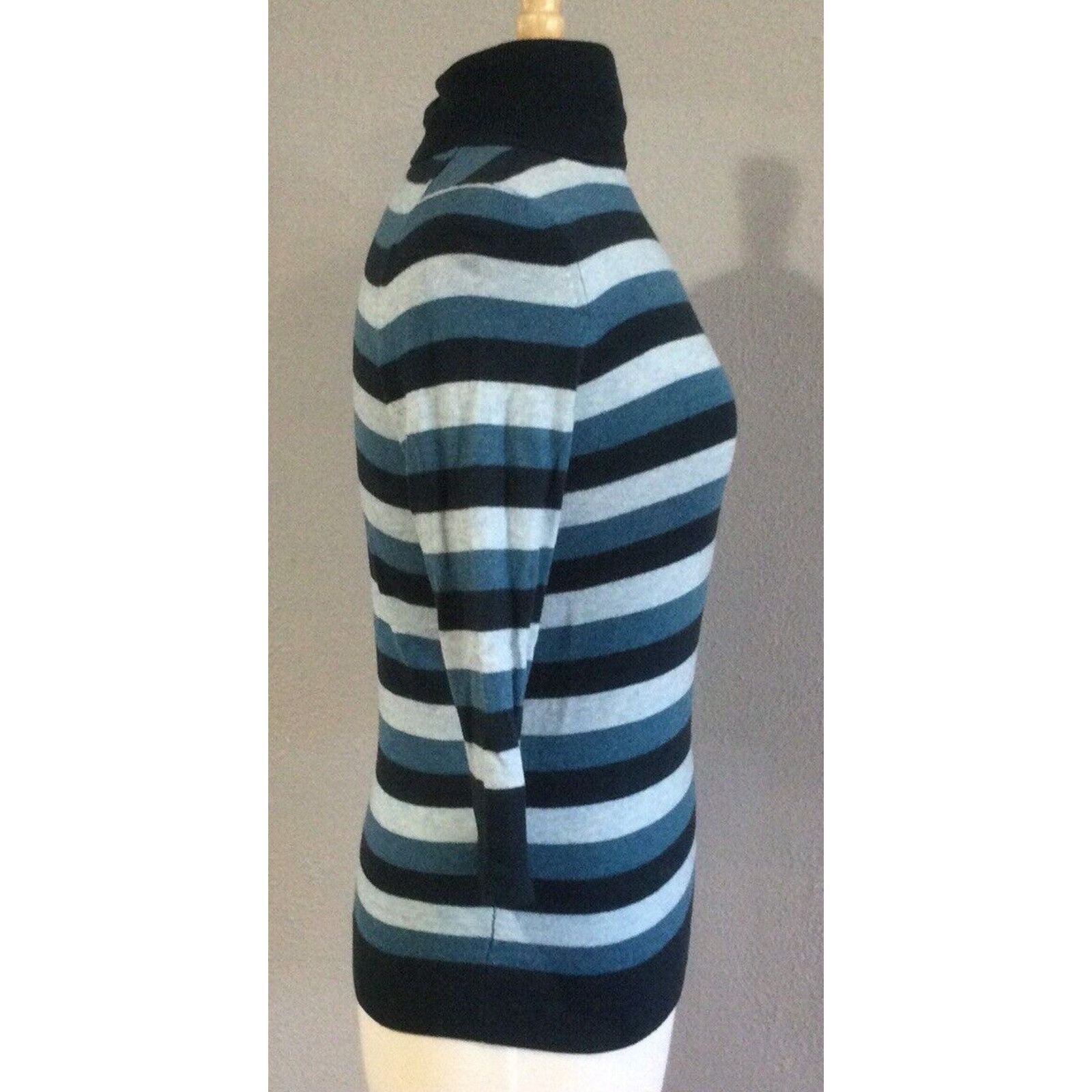 Banana Republic Banana Republic 3/4 Sleeve Turtleneck Sweater Size Small Size S / US 4 / IT 40 - 4 Thumbnail