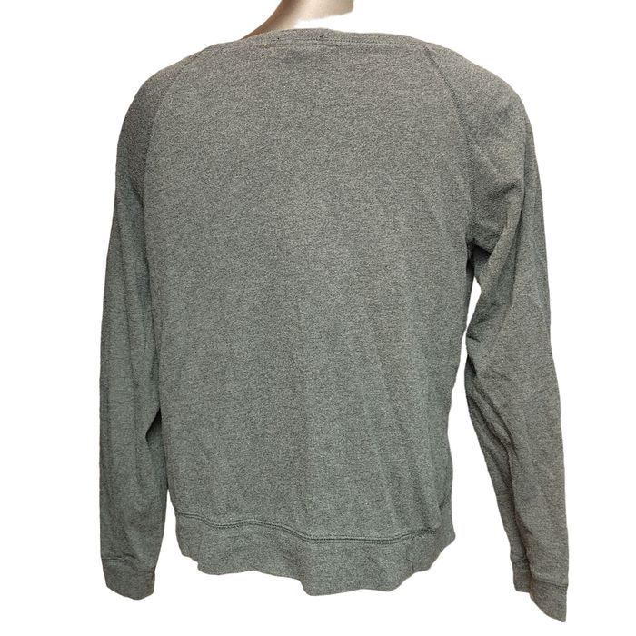 Other Zelos Activewear Gray Slouchy Sweatshirt Pockets Thumbholes