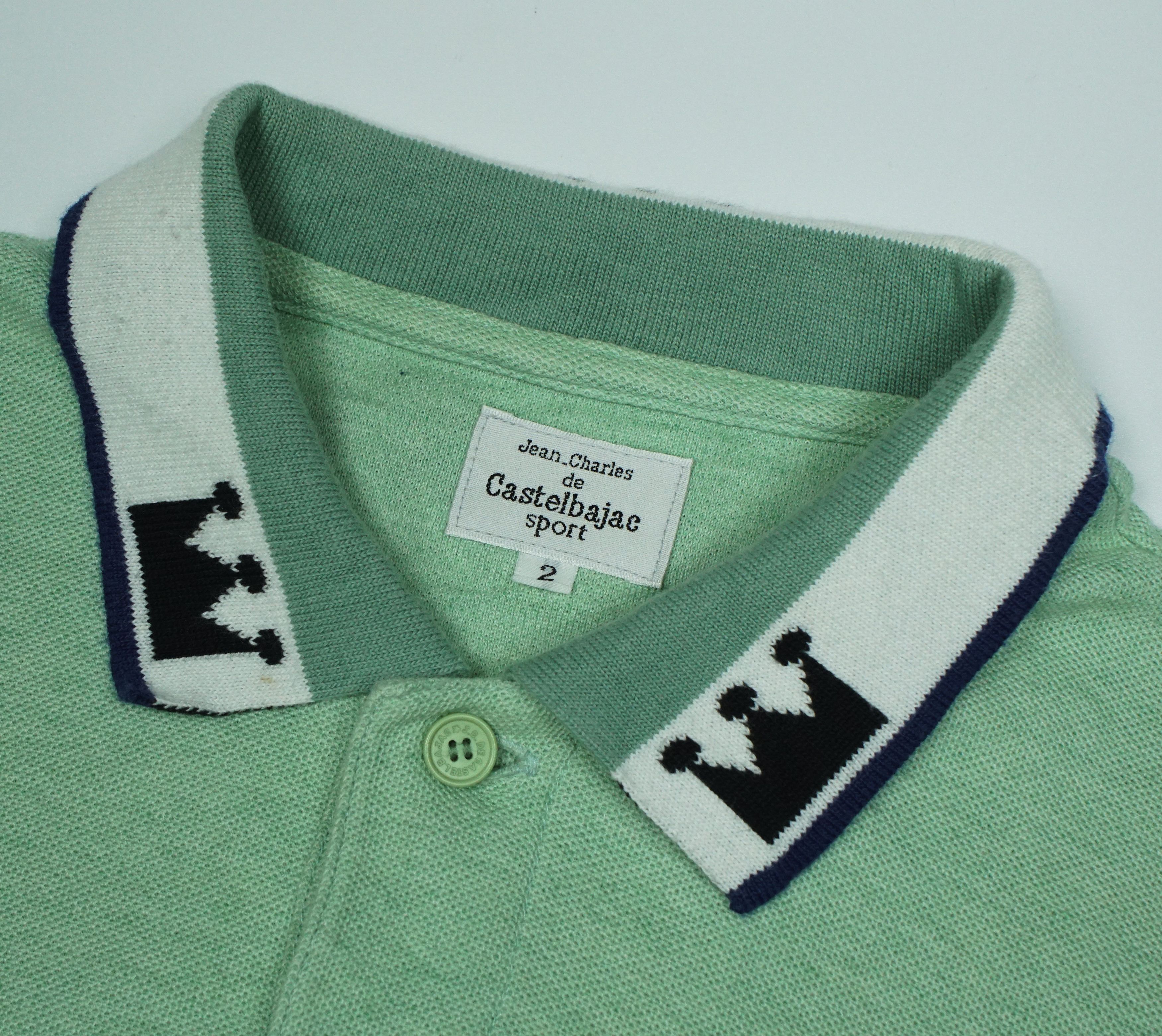 Jean Charles De Castelbajac *NoTariff Jean Charles De Castelbajac Embroidered Polo Size US M / EU 48-50 / 2 - 4 Thumbnail
