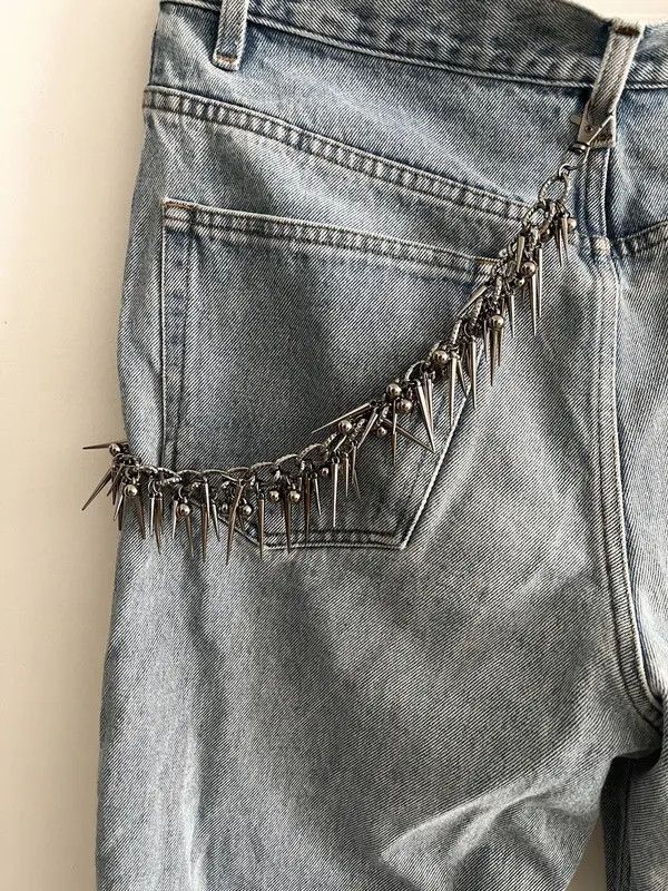 Jewelry Norika x Yuki STEAL! Y2K Punk Spikes Wallet Keychain Size ONE SIZE - 3 Thumbnail