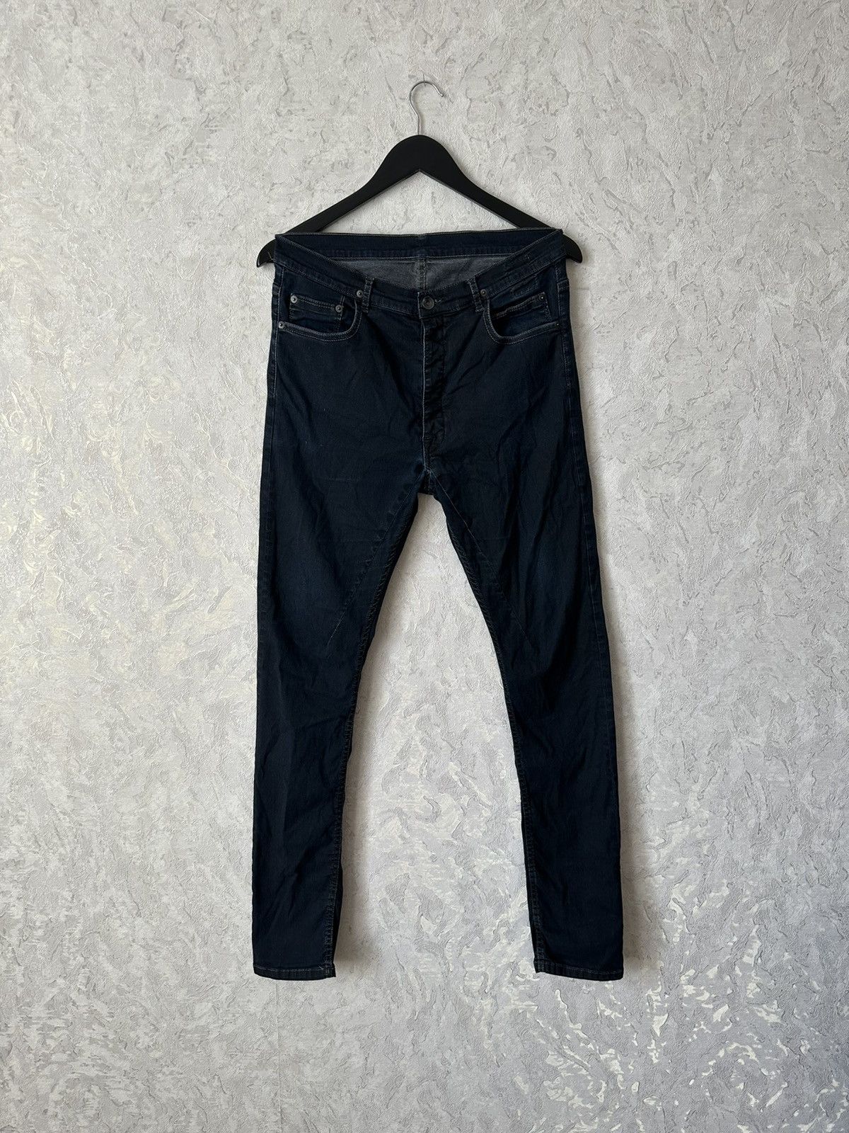 Rick Owens Drkshdw Rick Owens DRKSHDW Hard Blue Detroit Denim Jeans Size US 32 / EU 48 - 1 Thumbnail