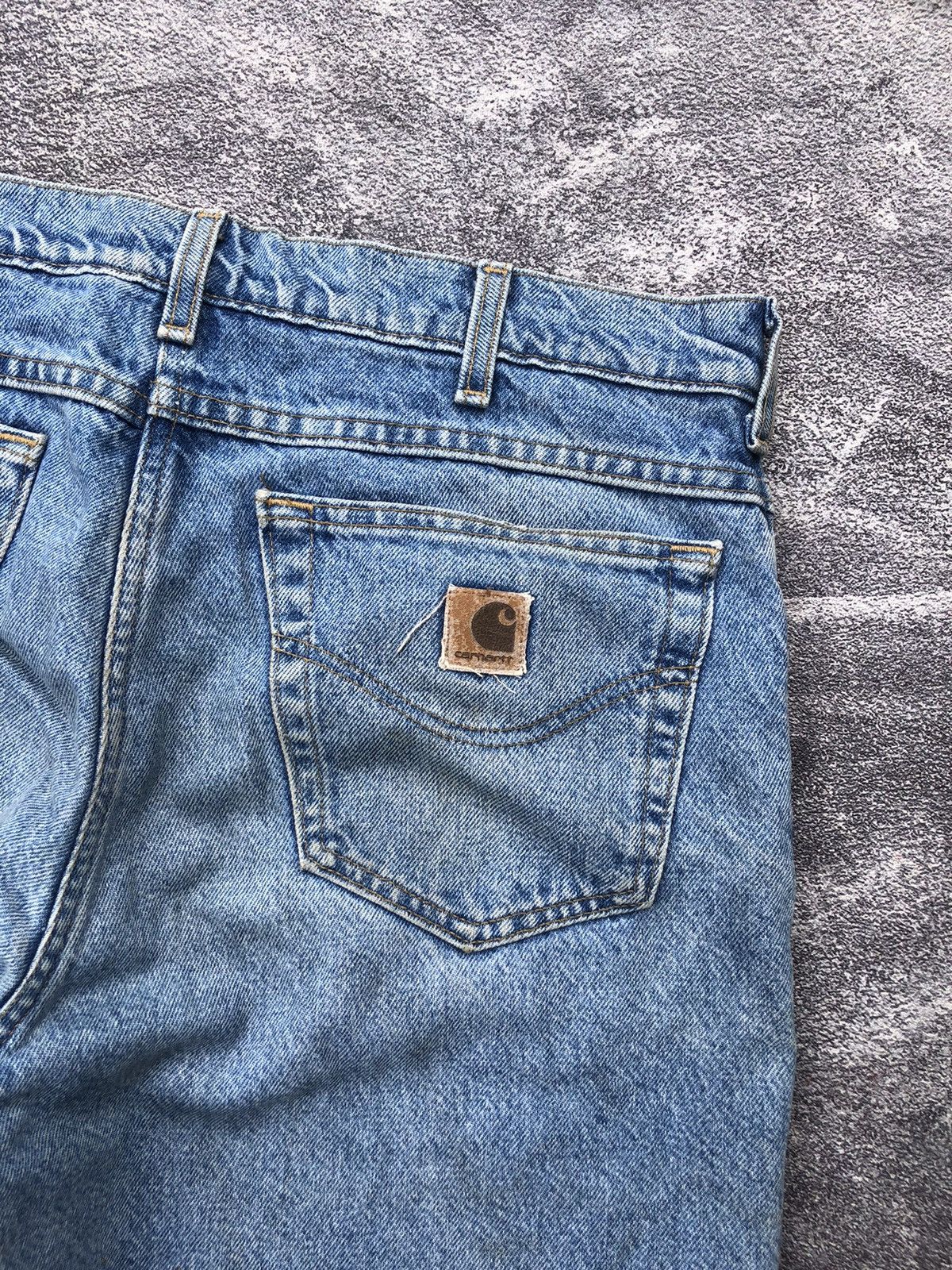 Carhartt × Vintage 90's Carhartt Blanket Lined Pants Size US 34 / EU 50 - 4 Thumbnail