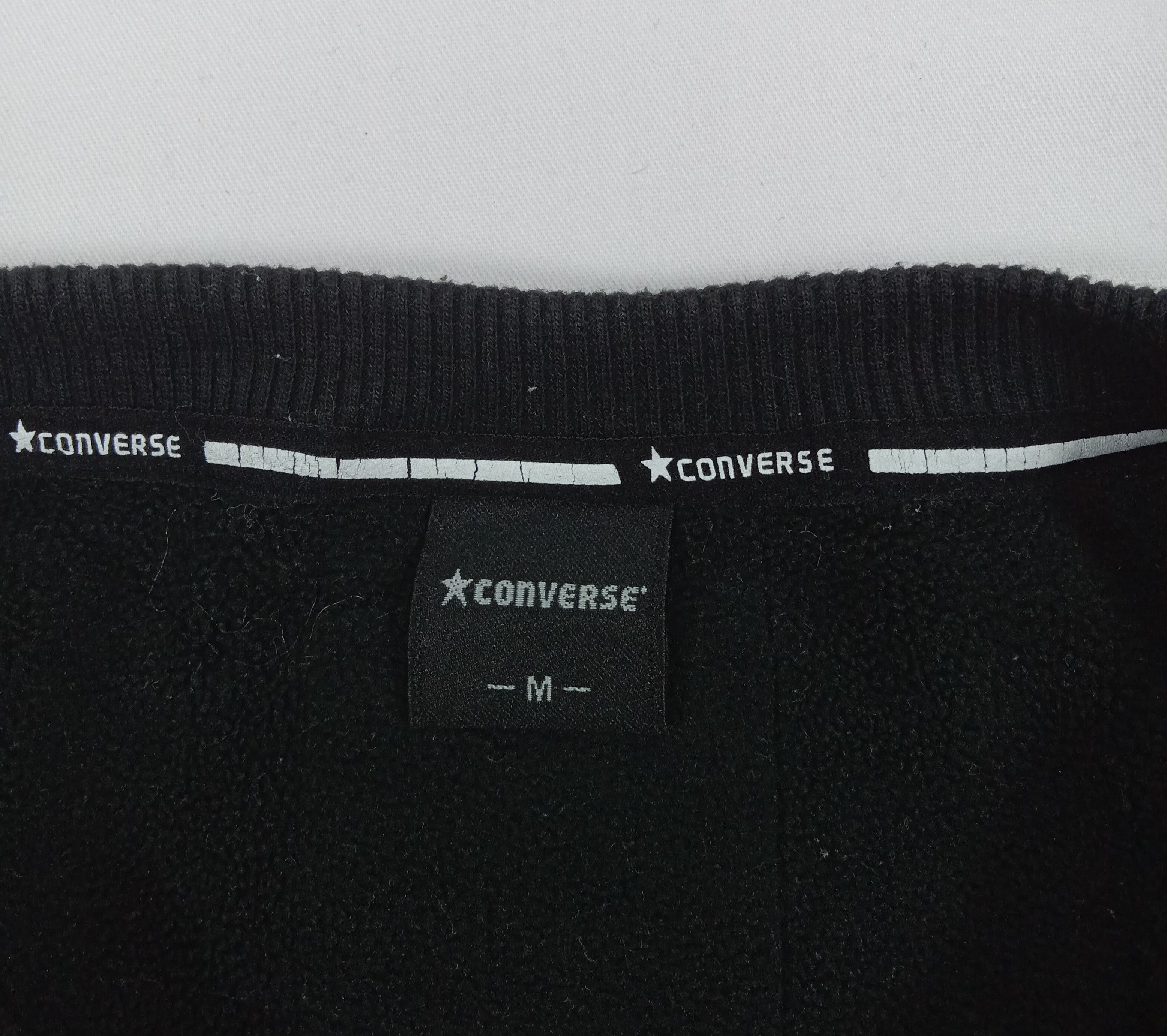 Converse Vintage Converse Black Sweatshirt Size M / US 6-8 / IT 42-44 - 7 Thumbnail