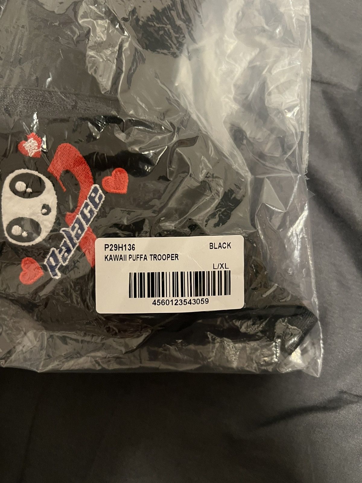 Palace Palace Kawaii Puffa Trooper Black Size L/XL Size ONE SIZE - 3 Thumbnail