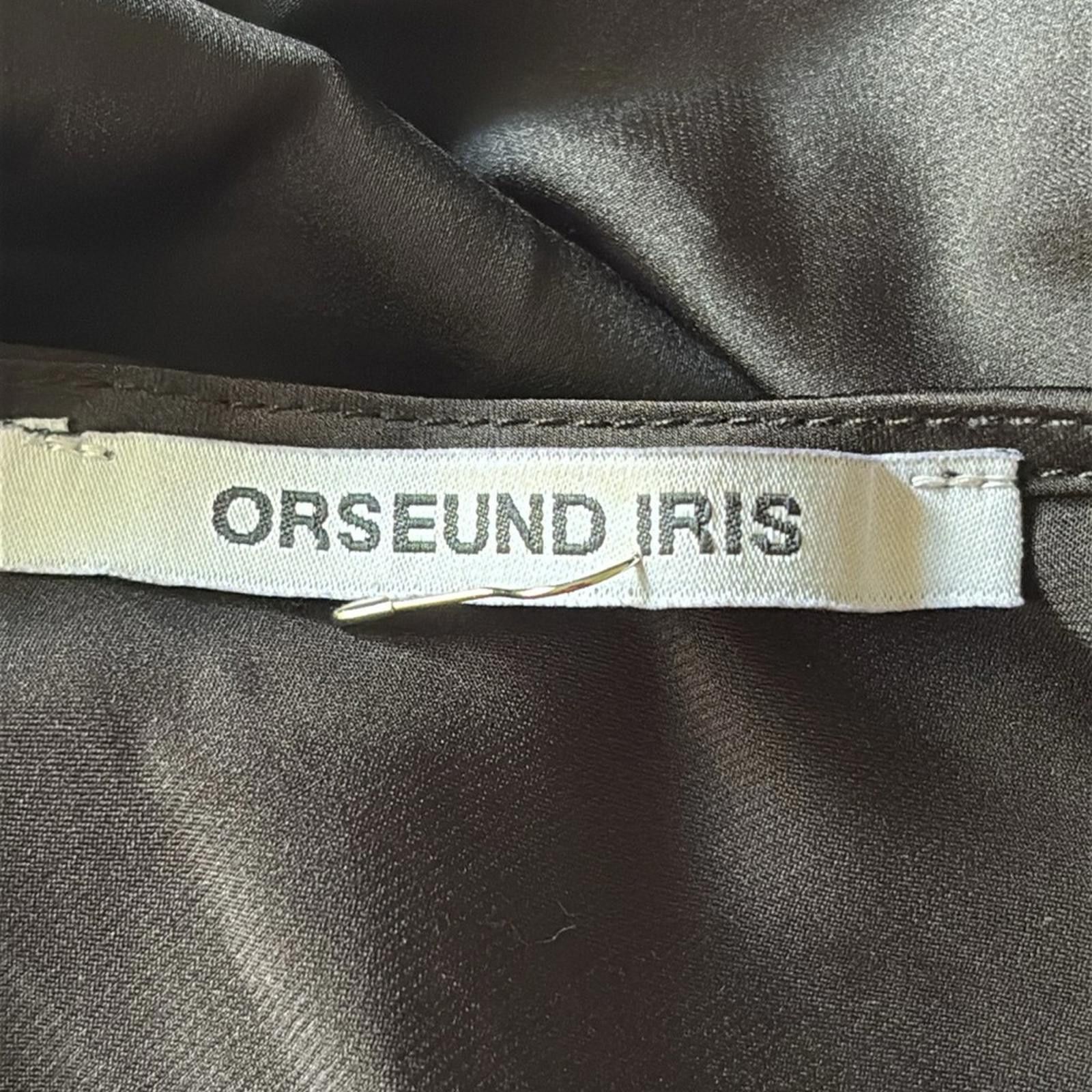 Orseund Iris ORSEUND IRIS Ruched Satin Dress Black Size Small Size S / US 4 / IT 40 - 9 Thumbnail