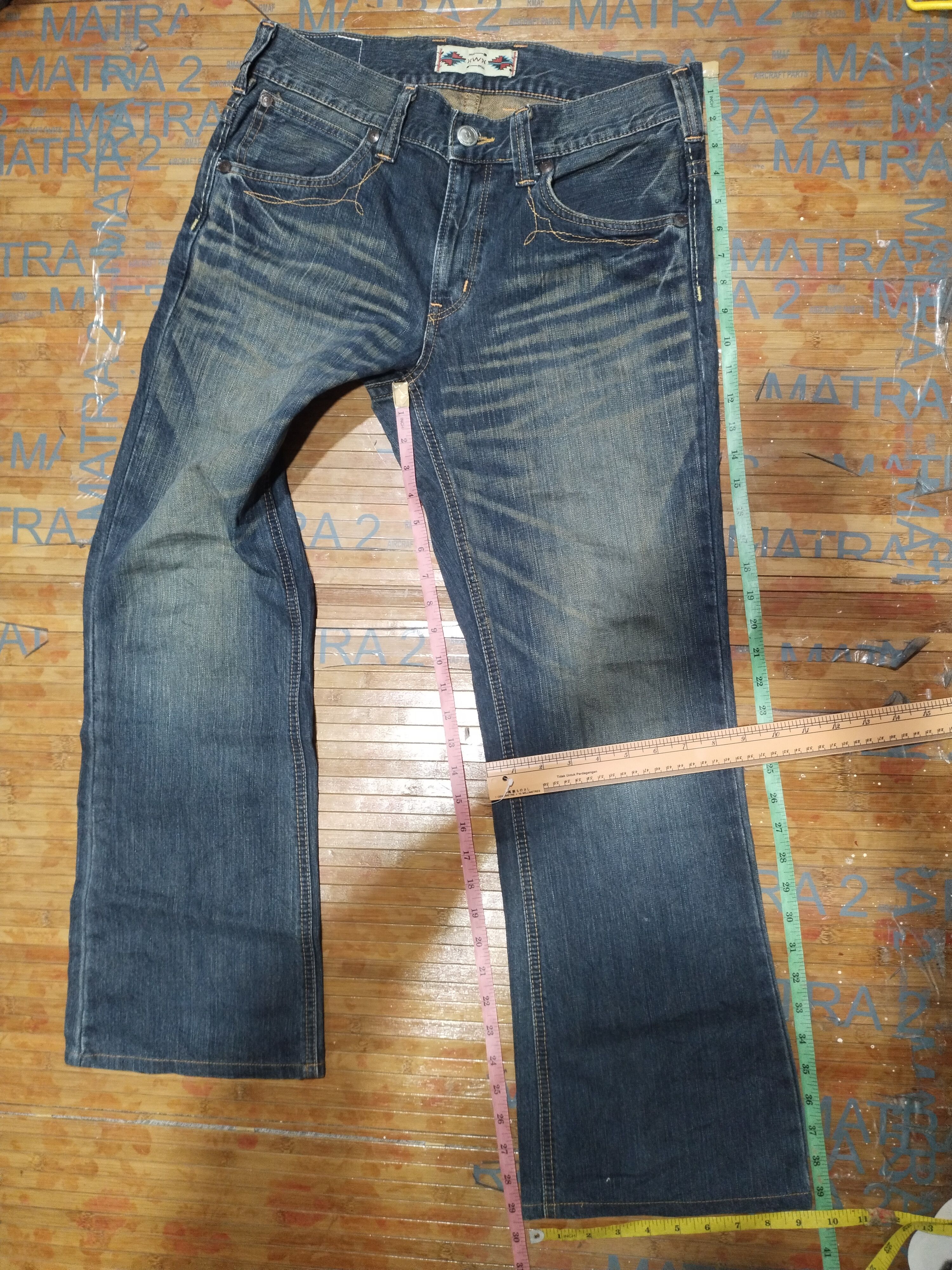 Edwin × Vintage Vintage Edwin Xu XWX Sz 32" Size US 32 / EU 48 - 3 Thumbnail
