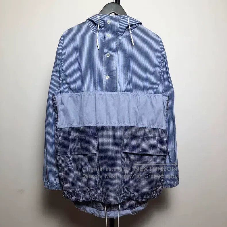 Comme des Garcons Comme Des Garcons Striped Half Zip Hoodie Size US M / EU 48-50 / 2 - 1 Thumbnail