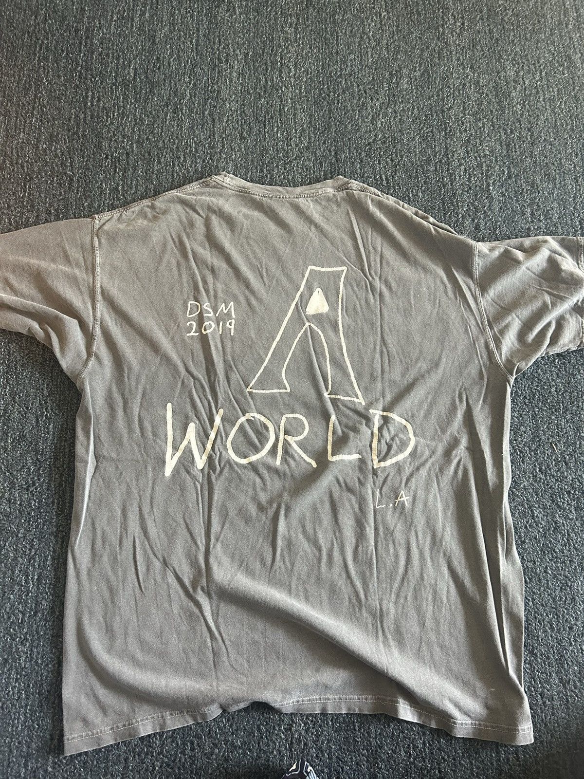 Travis Scott Travis Scott Astroworld × DSM Wish You Were Here Tee Size US XL / EU 56 / 4 - 4 Thumbnail