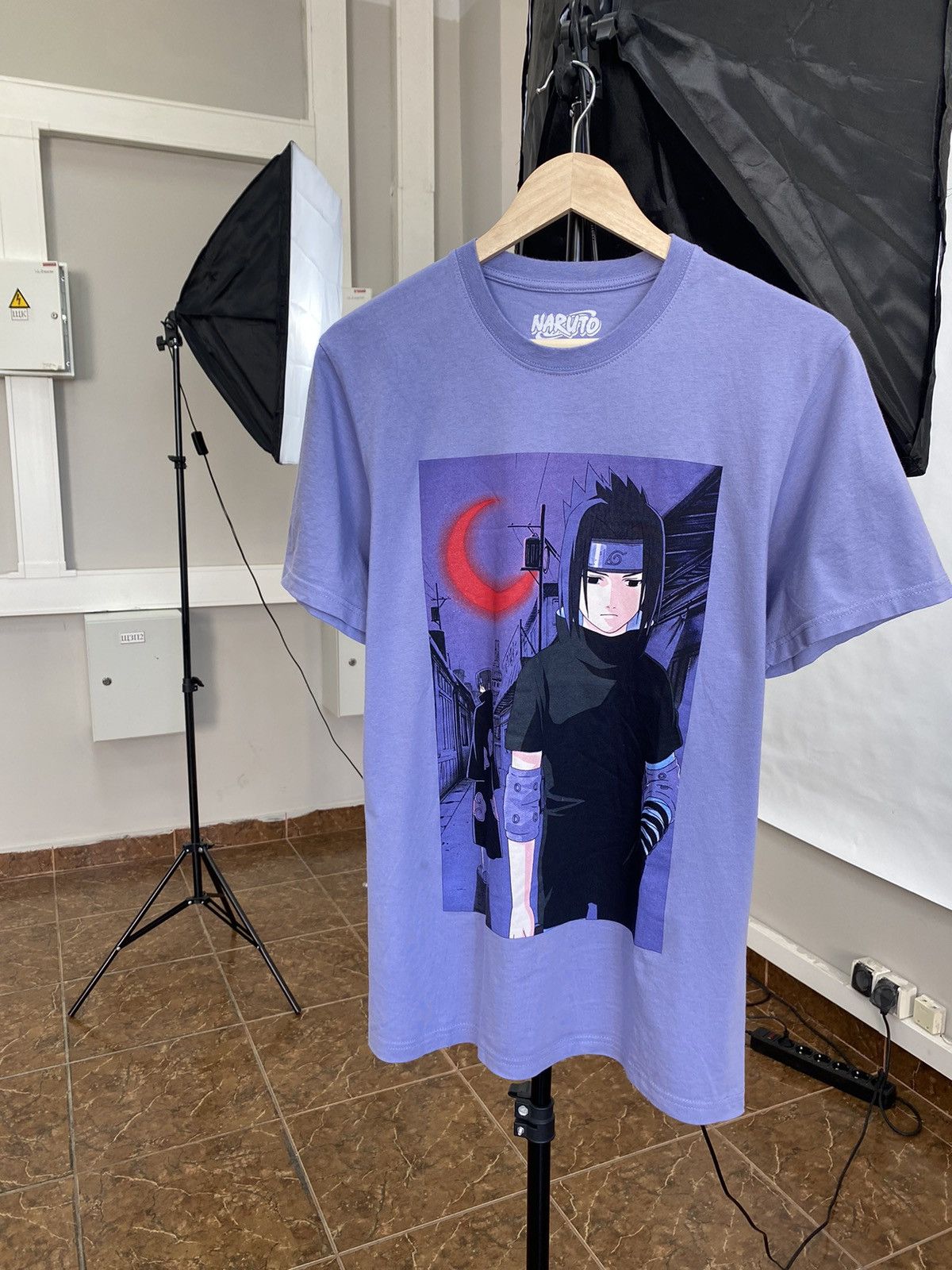 Japanese Brand 🇯🇵 Vintage Sasuke Naruto Anime T-Shirt Rare Retro Hype Y2K Size US M / EU 48-50 / 2 - 1 Thumbnail