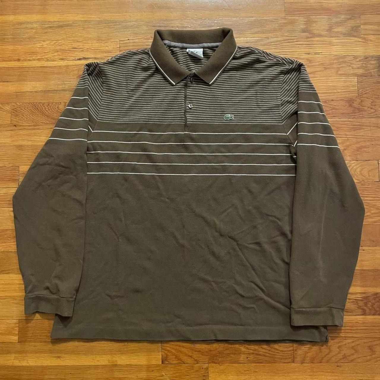 Lacoste Lacoste Long Sleeve Polo Rugby size 8 Size US L / EU 52-54 / 3 - 1 Thumbnail